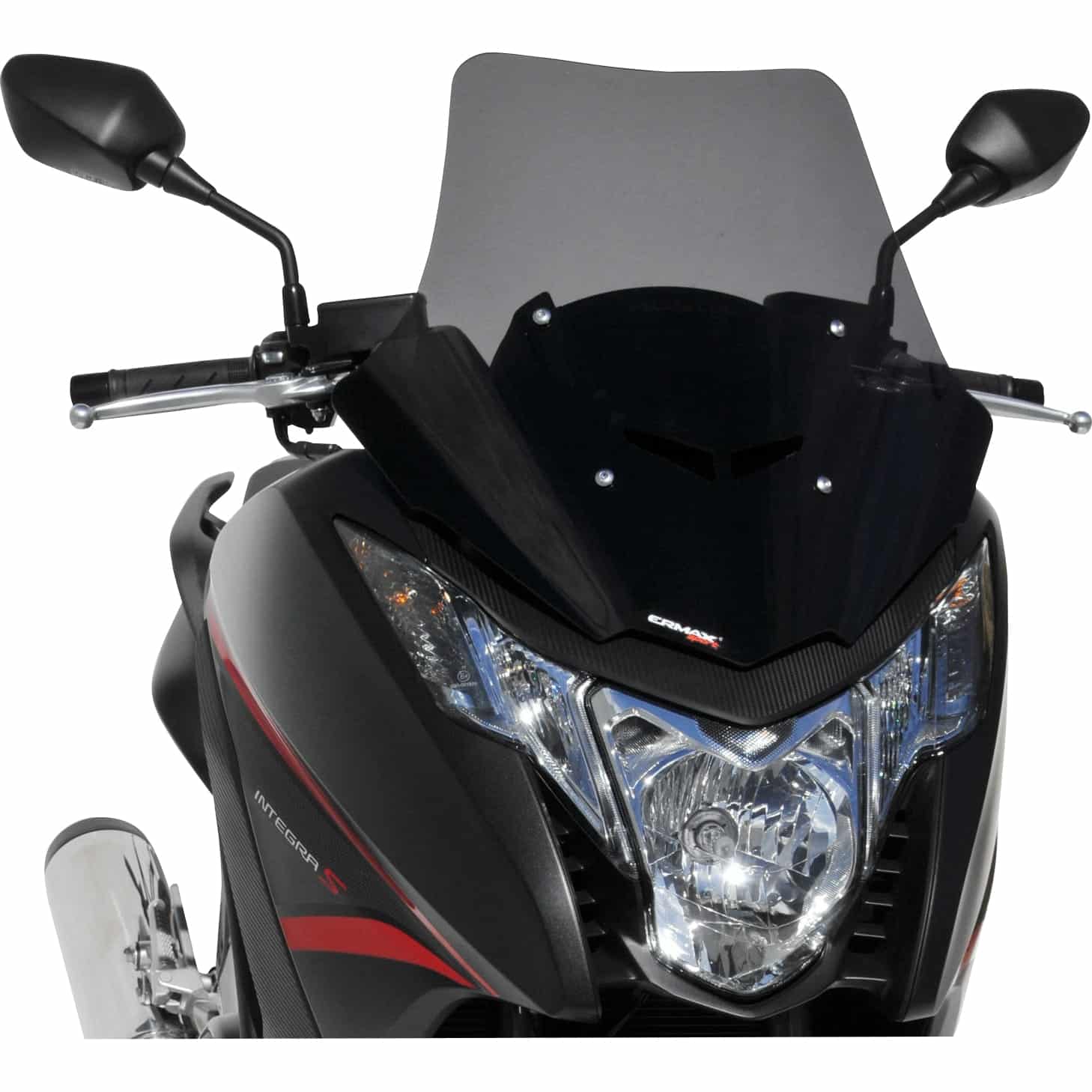 Ermax Scheibe Sport schwarz für Honda Integra 750 2016-2020 - Motorradteile & Ersatzteile - Anbauteile