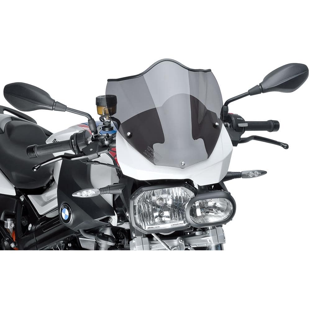 Ermax Scheibe hoch schwarz für BMW F 800 R 2009-2014 +10cm - Motorradteile & Ersatzteile - Anbauteile