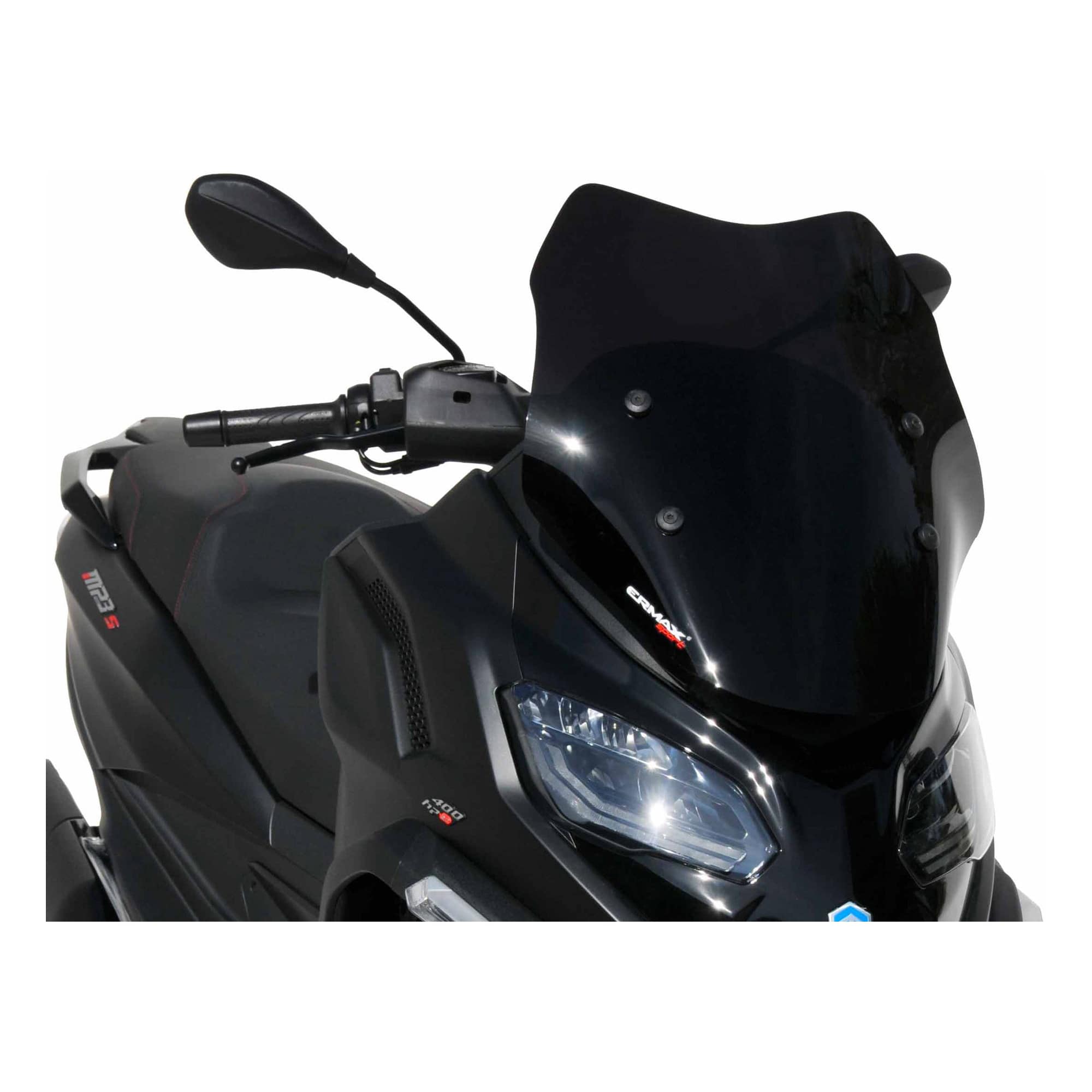 Ermax Windschutzscheibe Sport für MP3 400/530 Exclusive 2021- getö - Motorradteile & Ersatzteile - Anbauteile