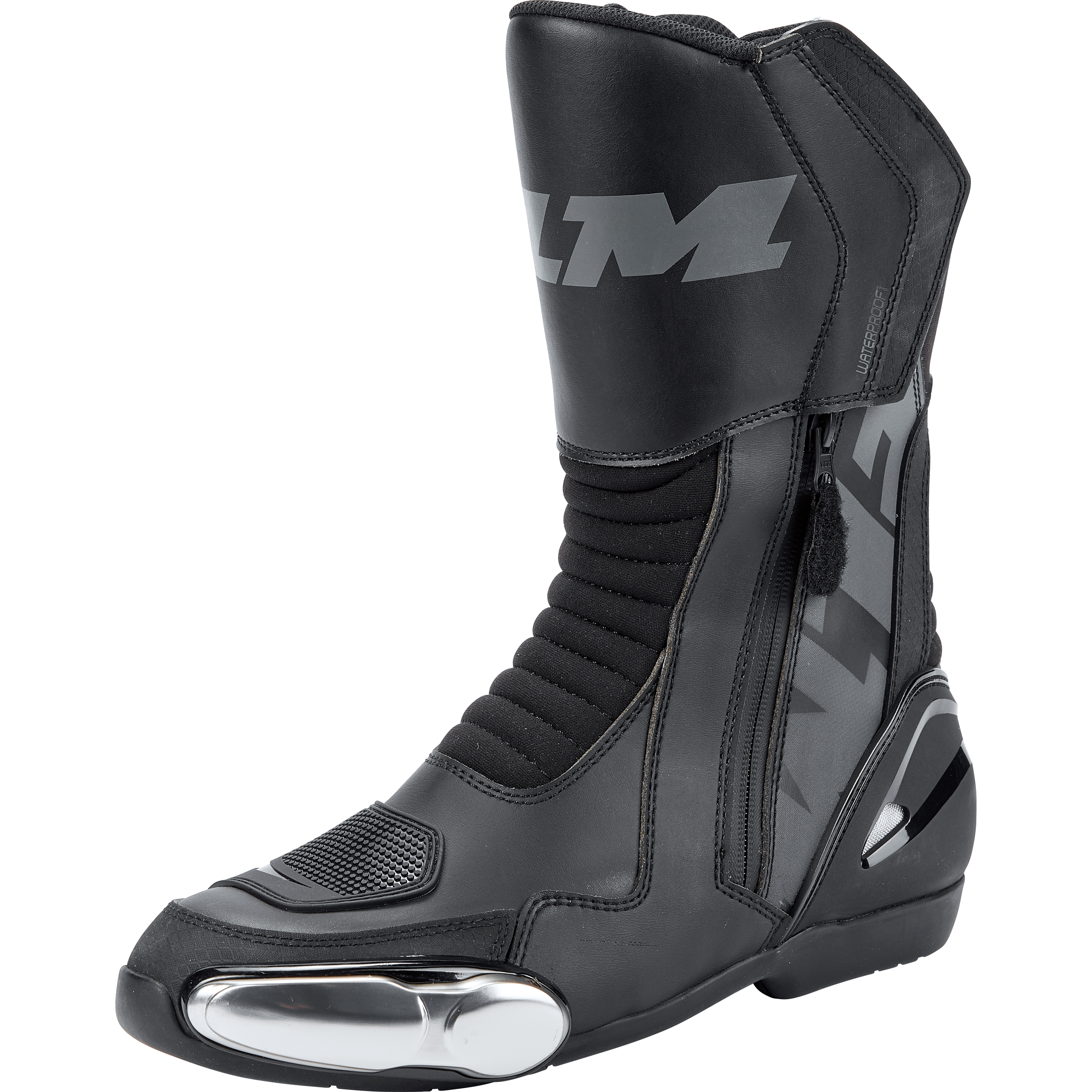 FLM Curbs WP Motorradstiefel lang schwarz 41 - Motorradbekleidung - Motorradstiefel & Motorradschuhe