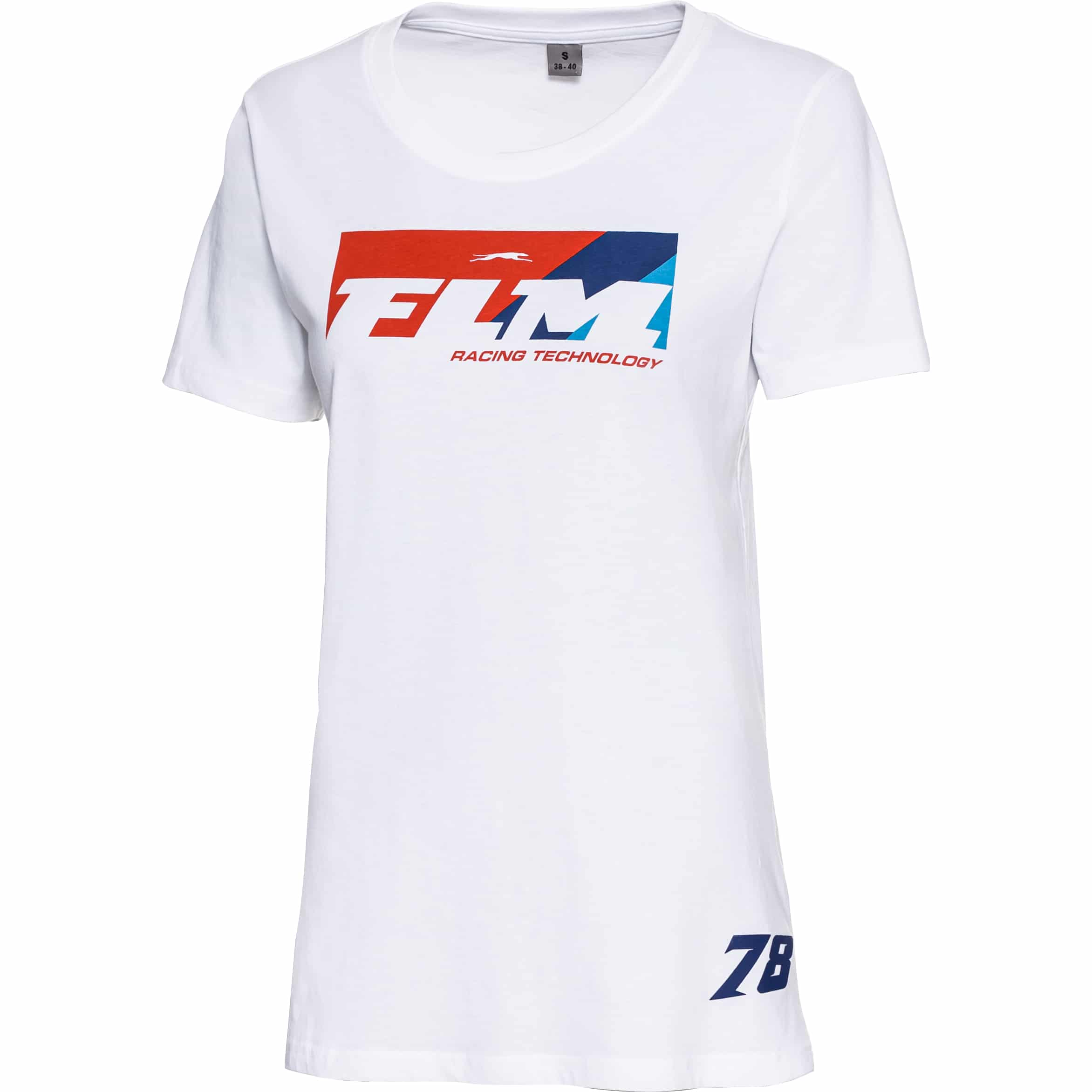 FLM Damen T-Shirt Ana weiß M - Motorradbekleidung - Freizeitbekleidung