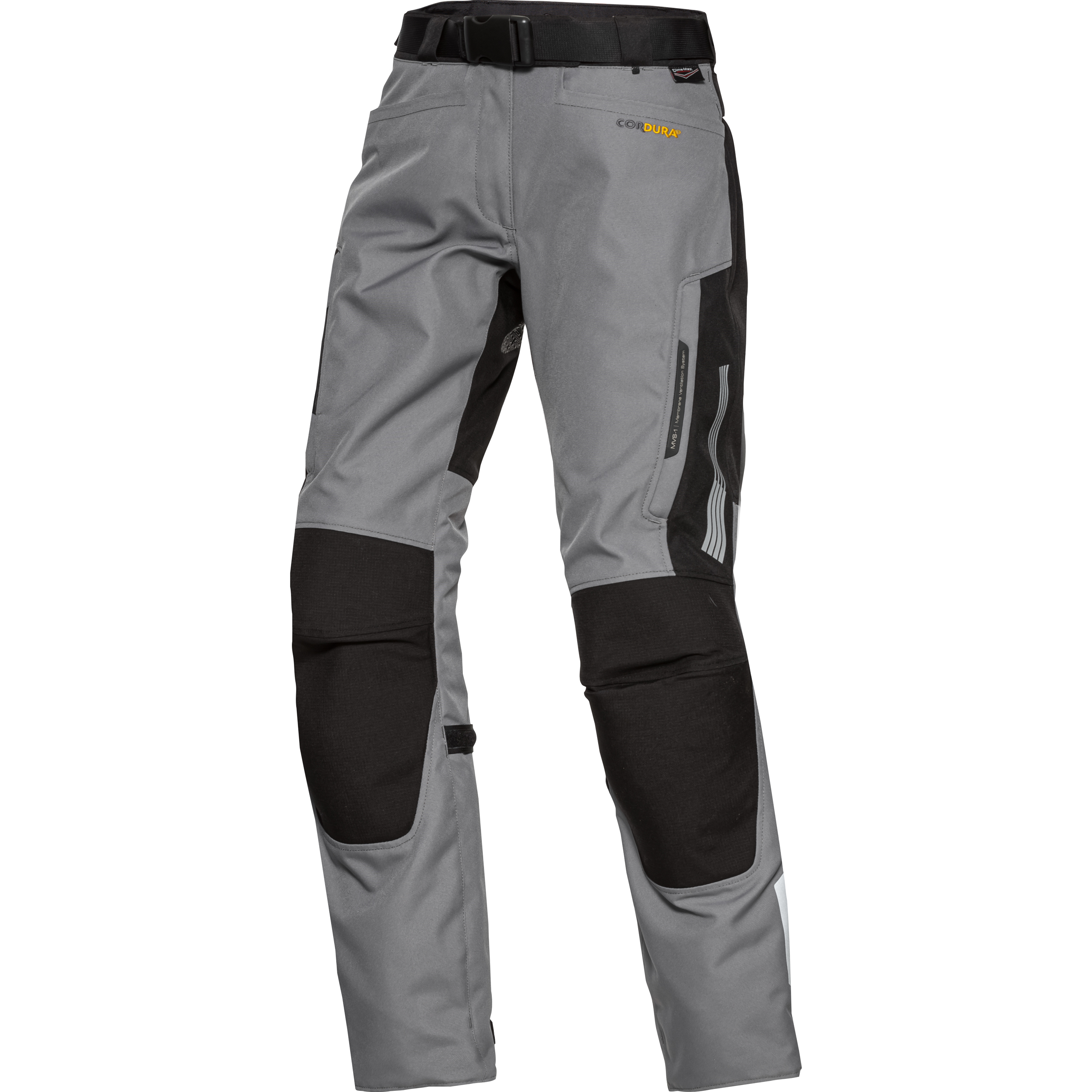 FLM Damen Touren Textilhose 3.0 grau/schwarz XS - Motorradbekleidung - Touring Motorradbekleidung