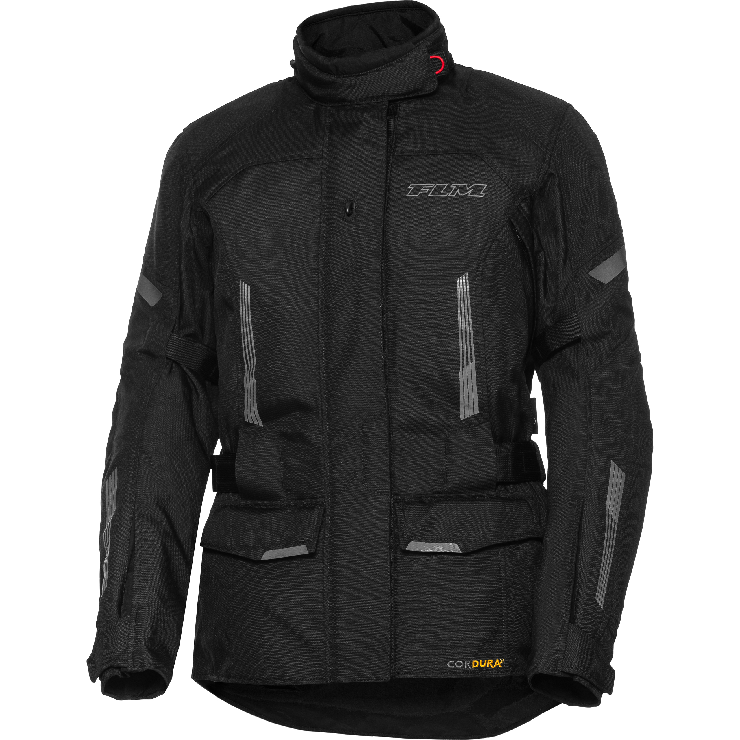 FLM Damen Touren Textiljacke 3.0 schwarz S - Motorradbekleidung - Motorradjacken