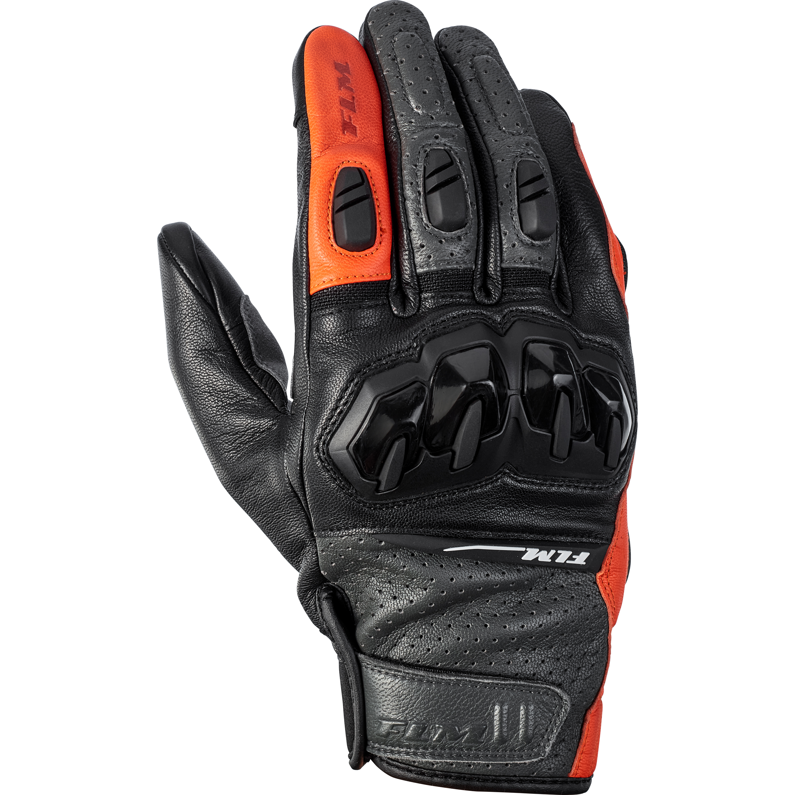 FLM Drift Lederhandschuh kurz schwarz 8 - Motorradbekleidung - Motorradhandschuhe