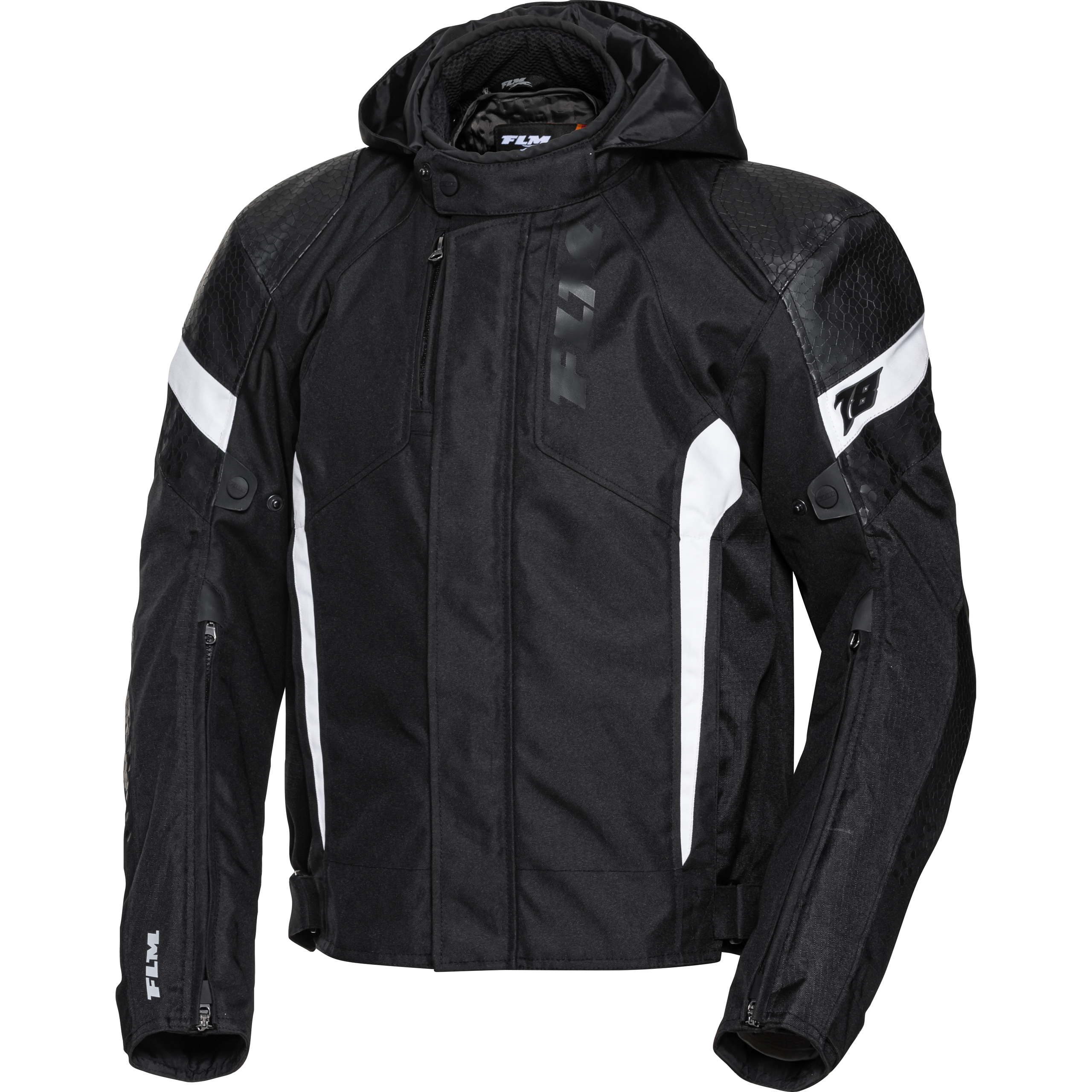FLM Fuel WP Textiljacke schwarz M - Motorradbekleidung - Motorradjacken
