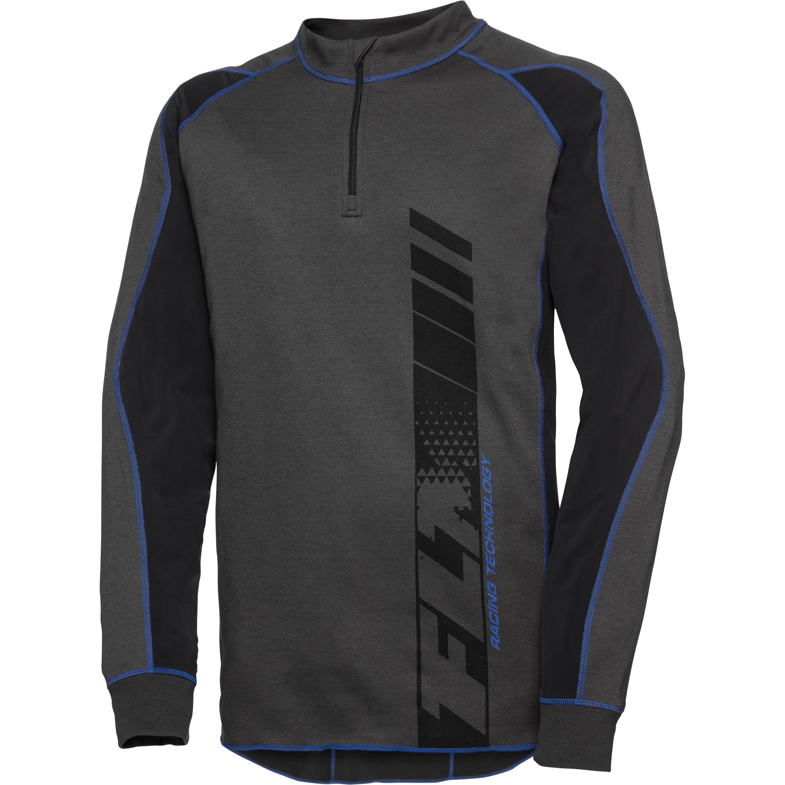 FLM Funktionsshirt mit Thermolite 1.0 schwarz XL - Motorradbekleidung - Wetterschutzkleidung
