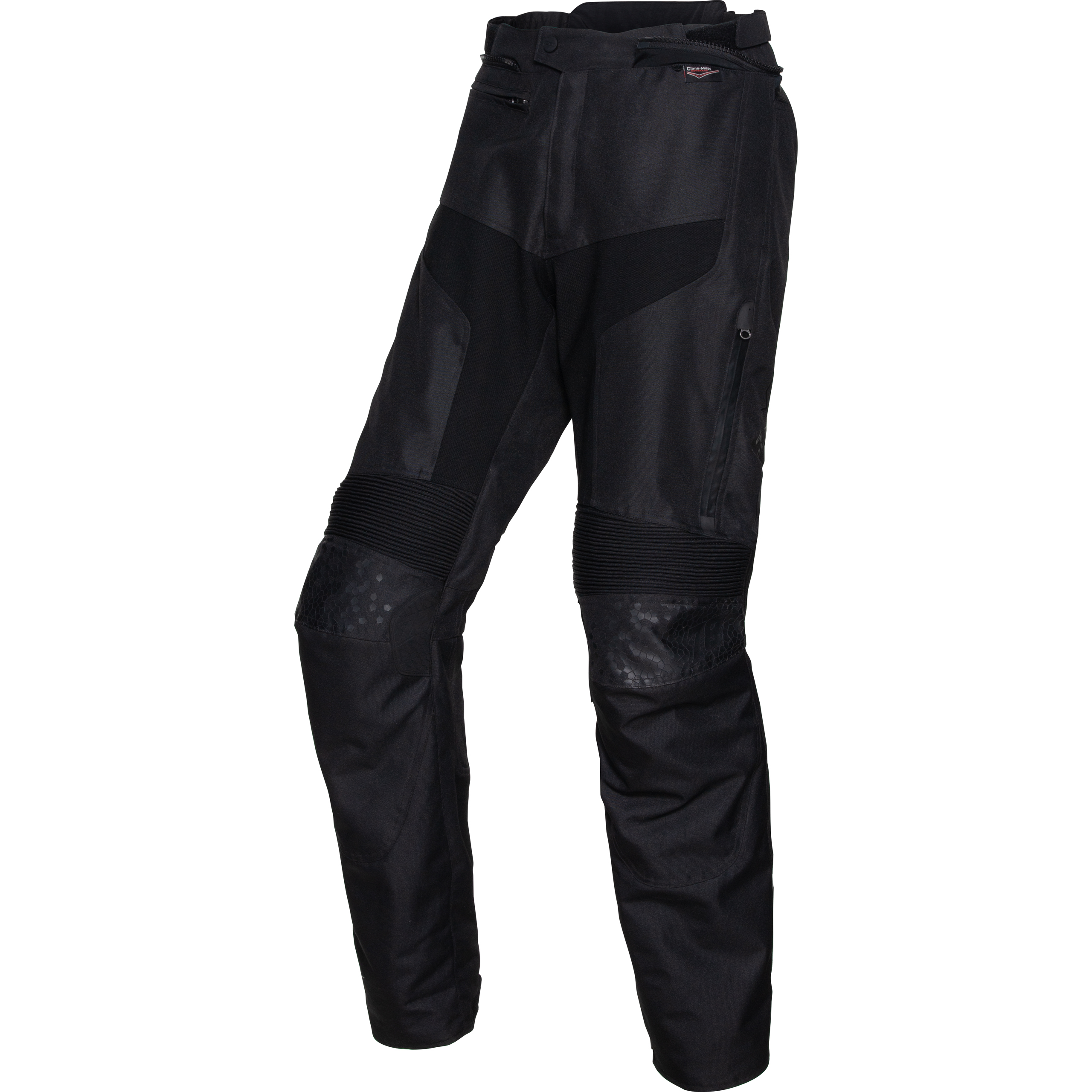 FLM Grip WP Textilhose schwarz XL (lang) - Motorradbekleidung - Motorradhosen