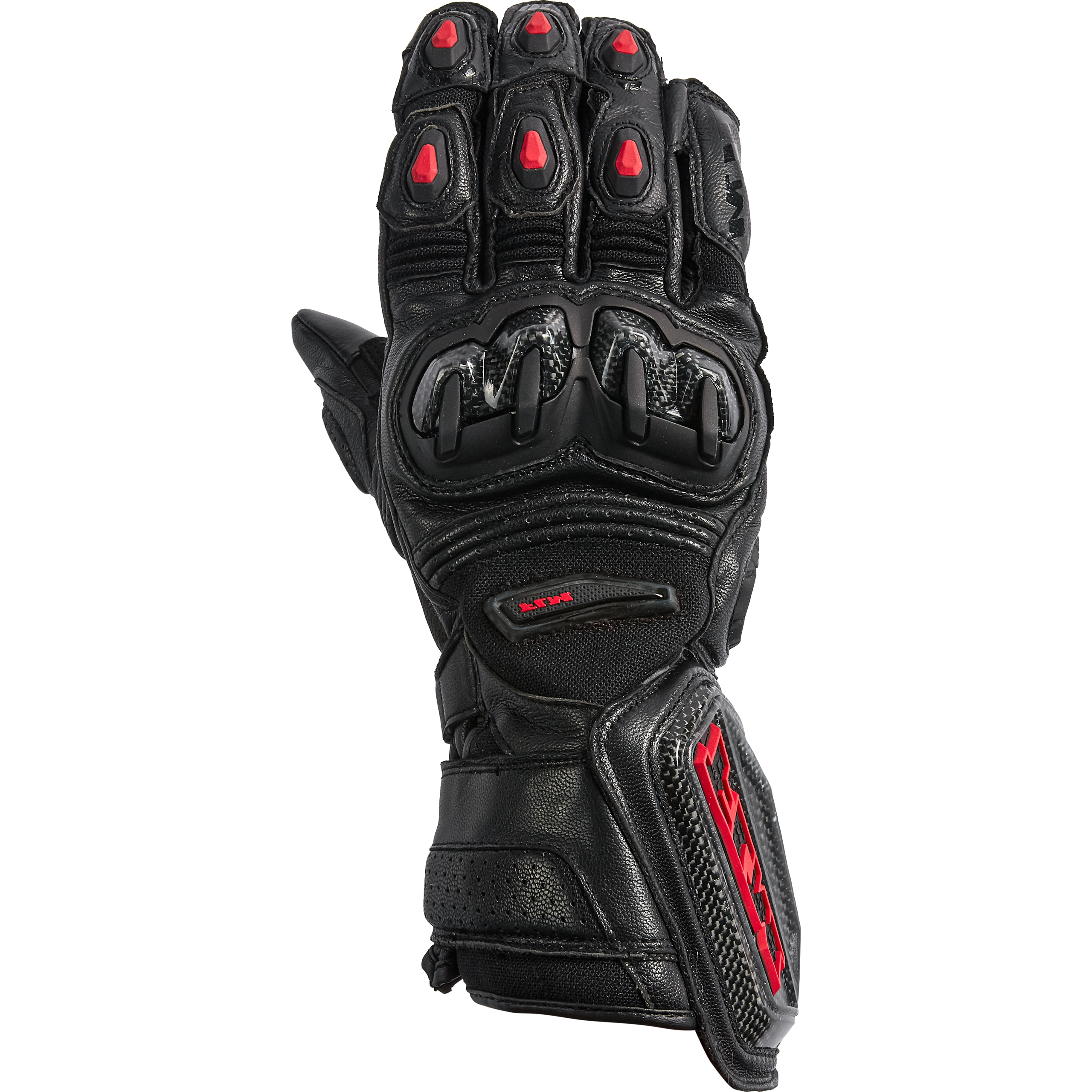 FLM Lemans XT Racing Lederhandschuh lang schwarz 11 - Motorradbekleidung - Motorradhandschuhe