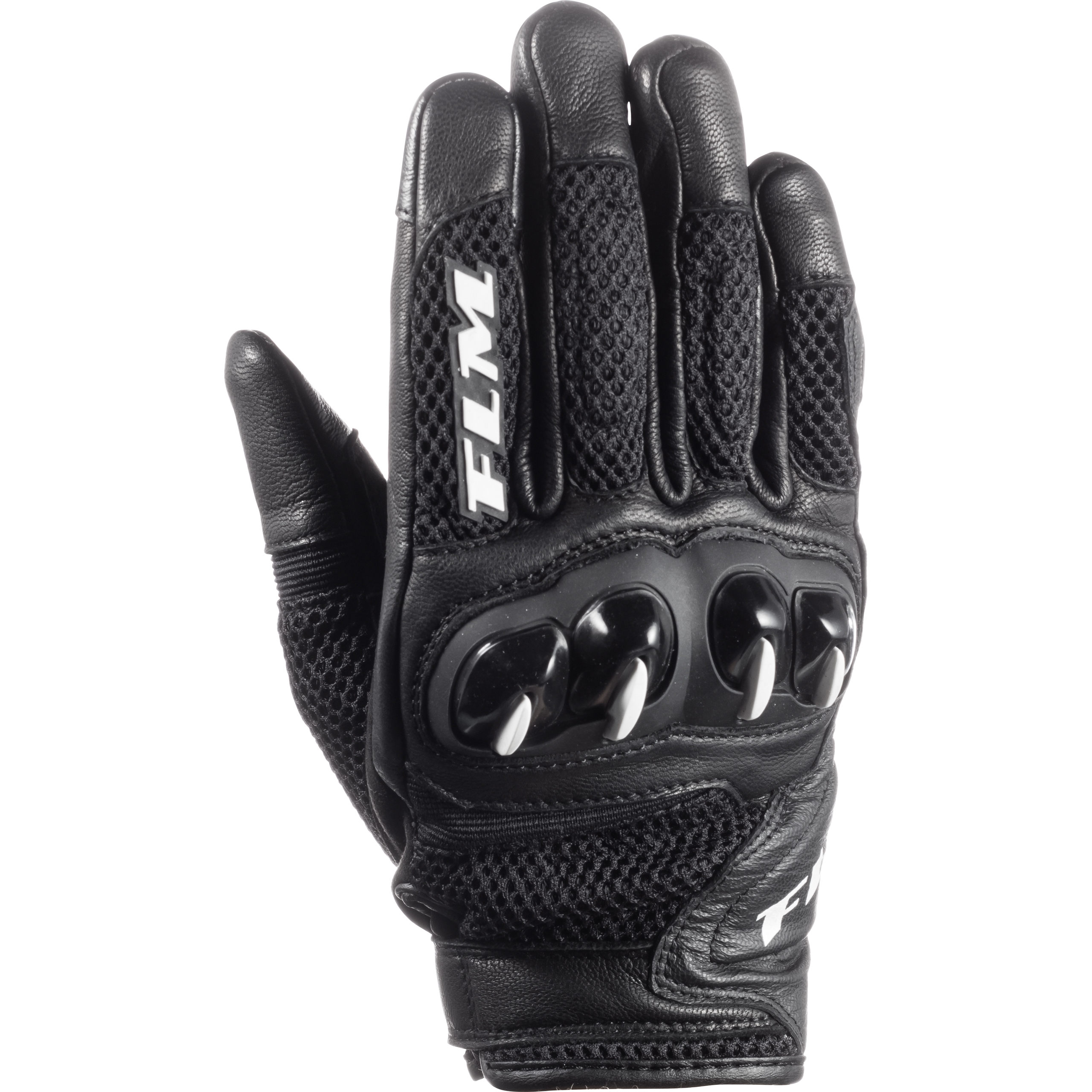 FLM Misano Air Damen Leder/Textilhandschuh kurz schwarz 8 - Motorradbekleidung - Motorradhandschuhe