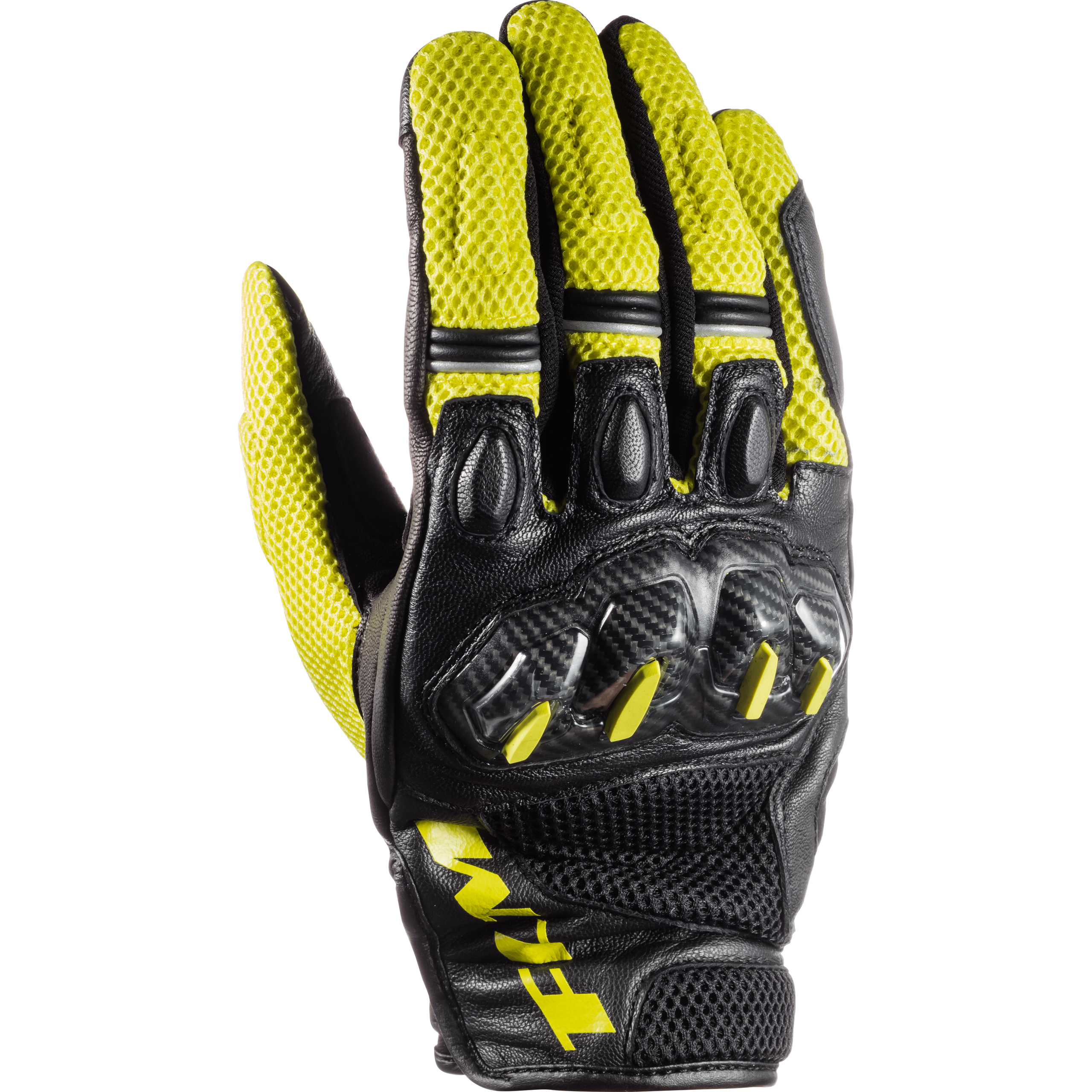 FLM Ramair Leder/Textilhandschuh kurz grün 9 - Motorradbekleidung - Motorradhandschuhe