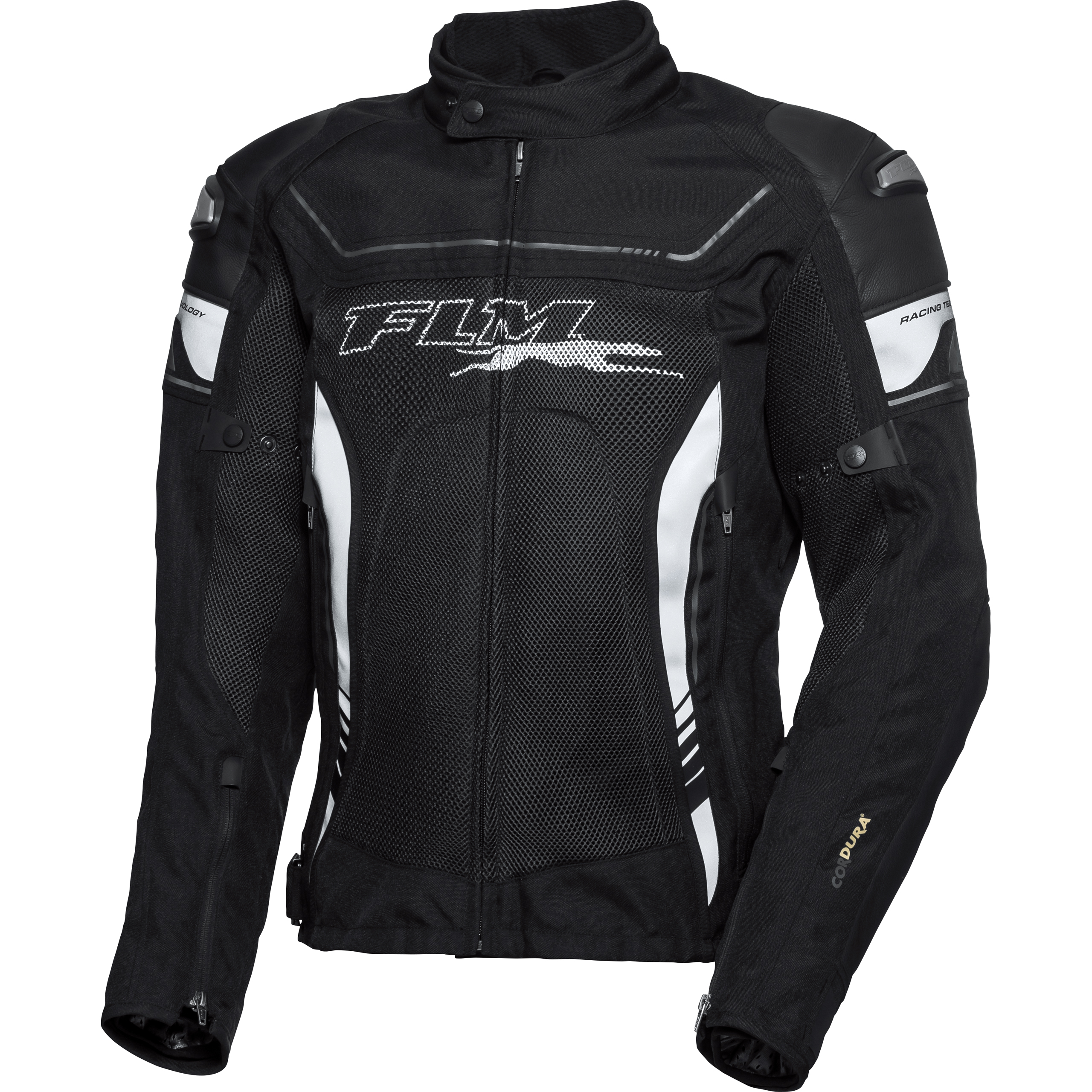 FLM Sports Damen Leder-/Textiljacke 3.1 schwarz M - Motorradbekleidung - Motorradjacken