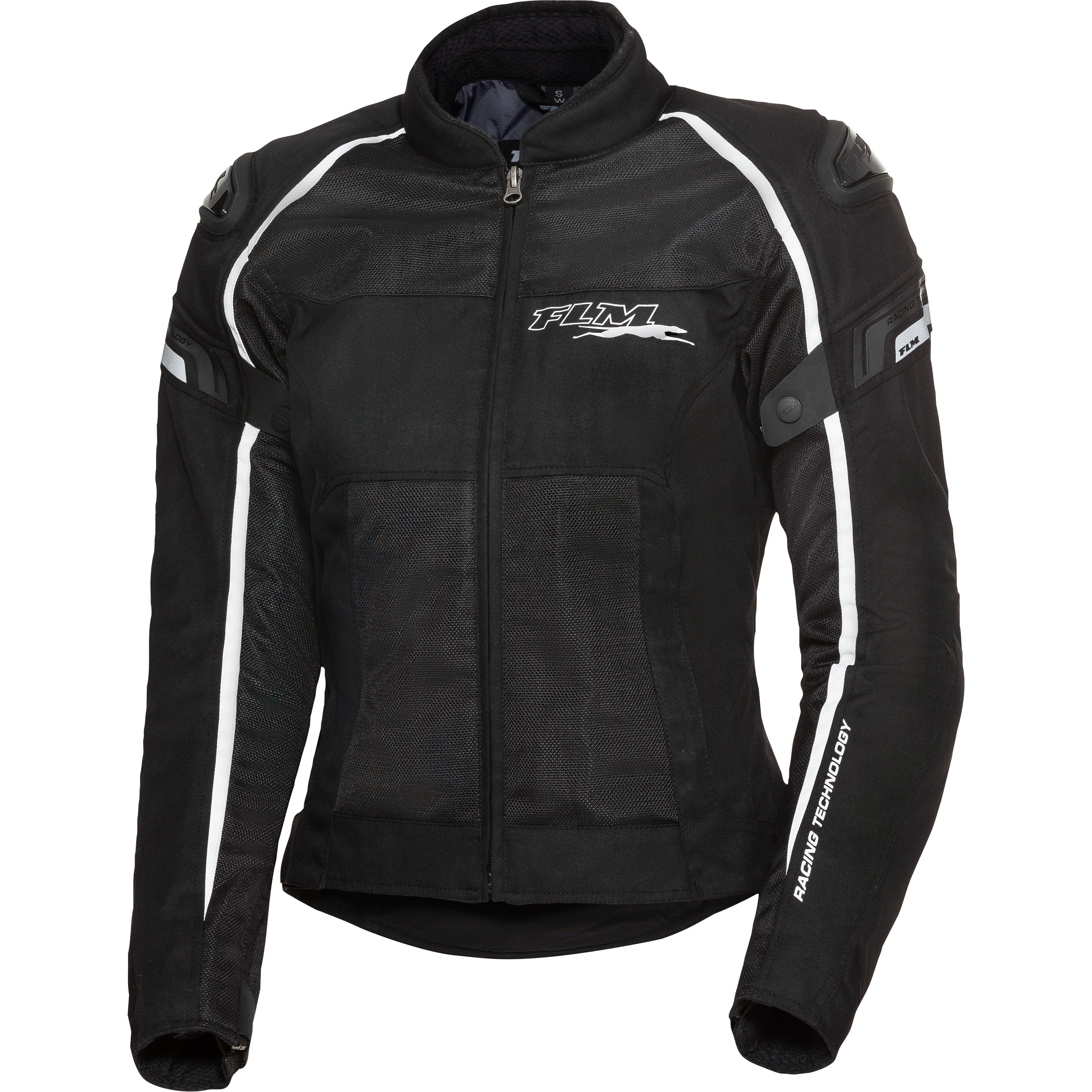 FLM Sports Damen Textil Jacke 1.2 schwarz S - Motorradbekleidung - Motorradjacken