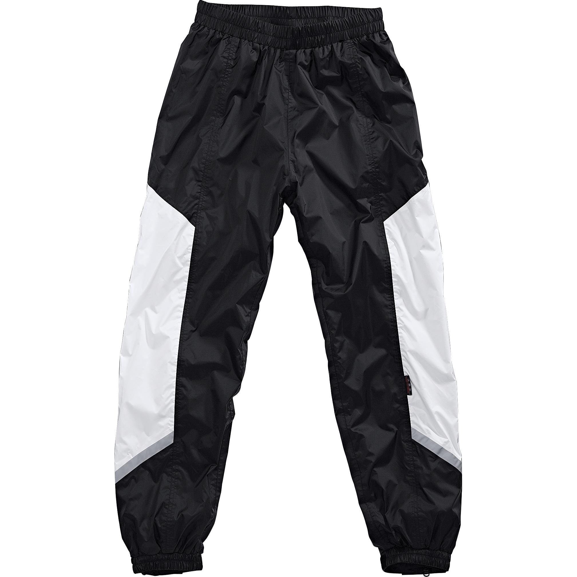 FLM Sports Membran Regenhose 1.0 weiß 3XL - Motorradbekleidung - Wetterschutzkleidung