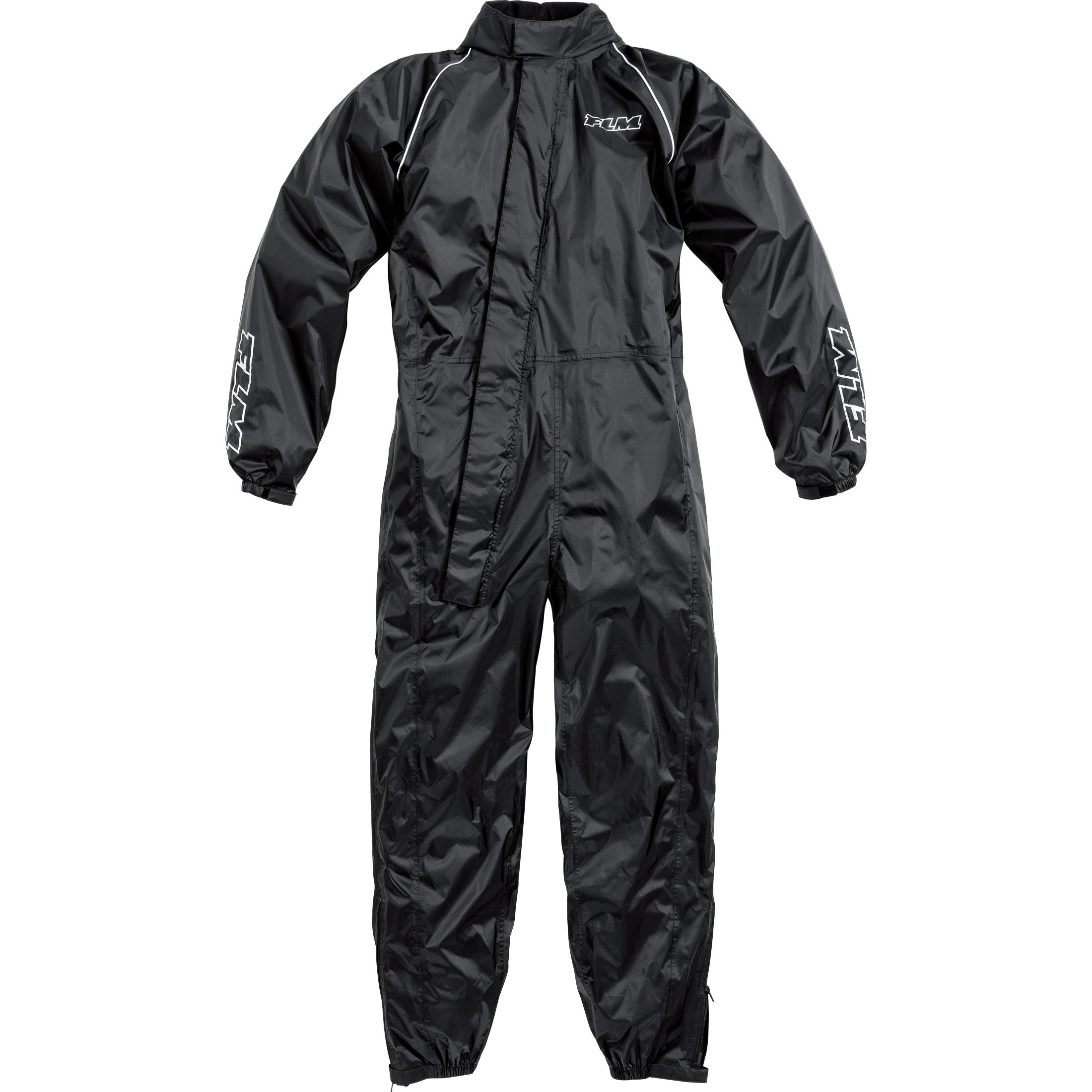 FLM Sports Regenkombi 2.0 schwarz S/M - Motorradbekleidung - Wetterschutzkleidung