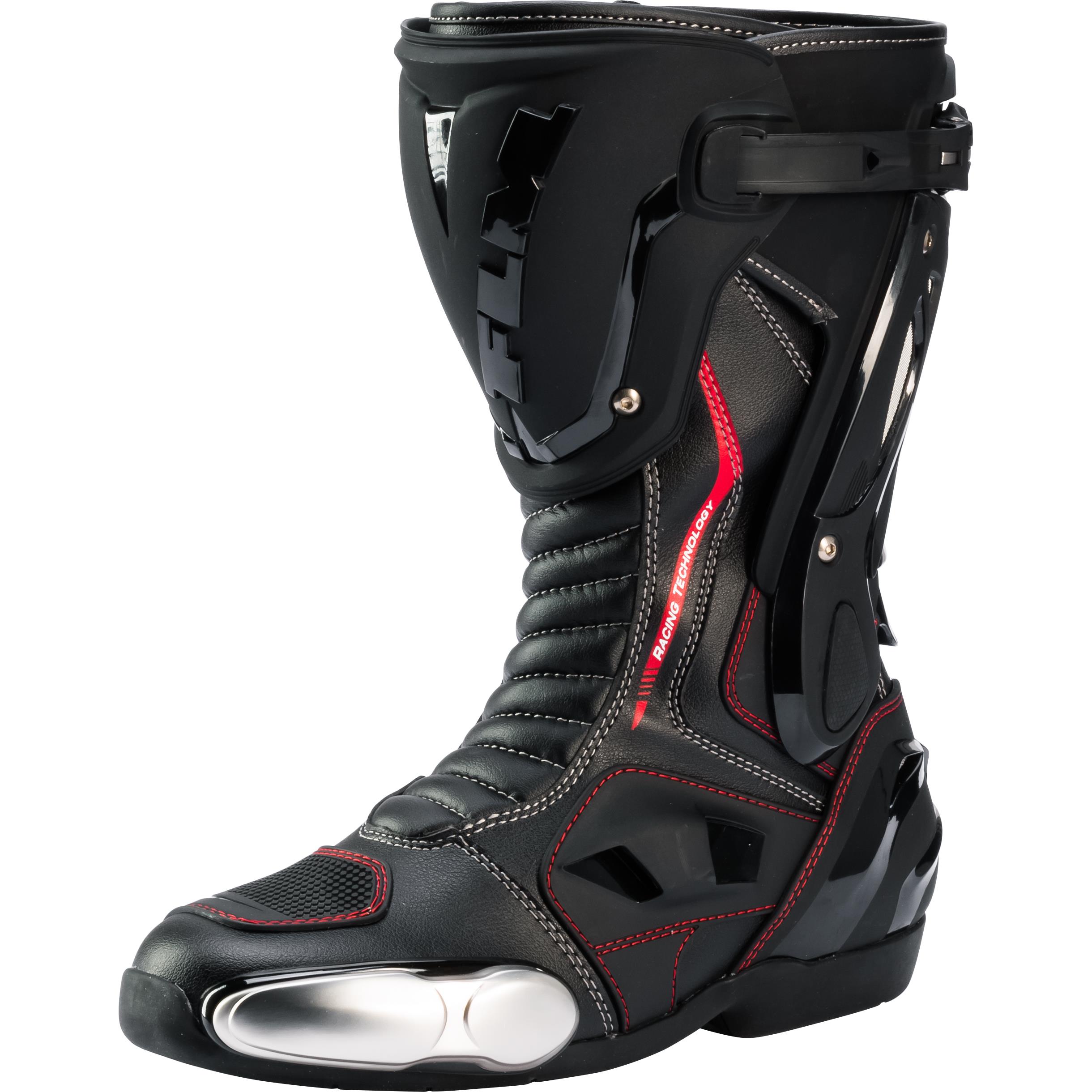 FLM Sports Stiefel 3.0 schwarz 46 - Motorradbekleidung - Motorradstiefel & Motorradschuhe