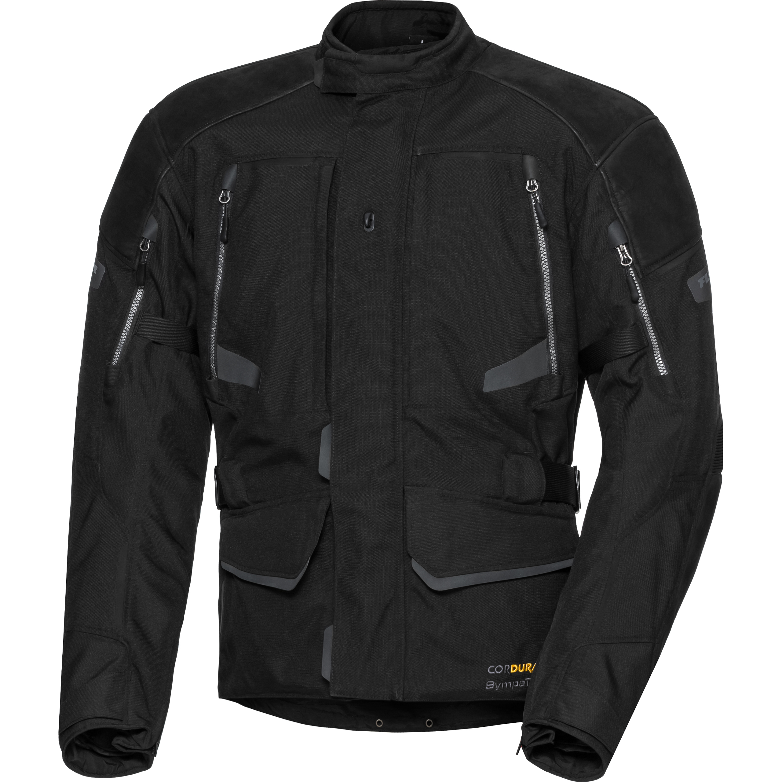FLM Touren Leder-/Textiljacke 4.0 anthrazit L (lang) - Motorradbekleidung - Motorradjacken