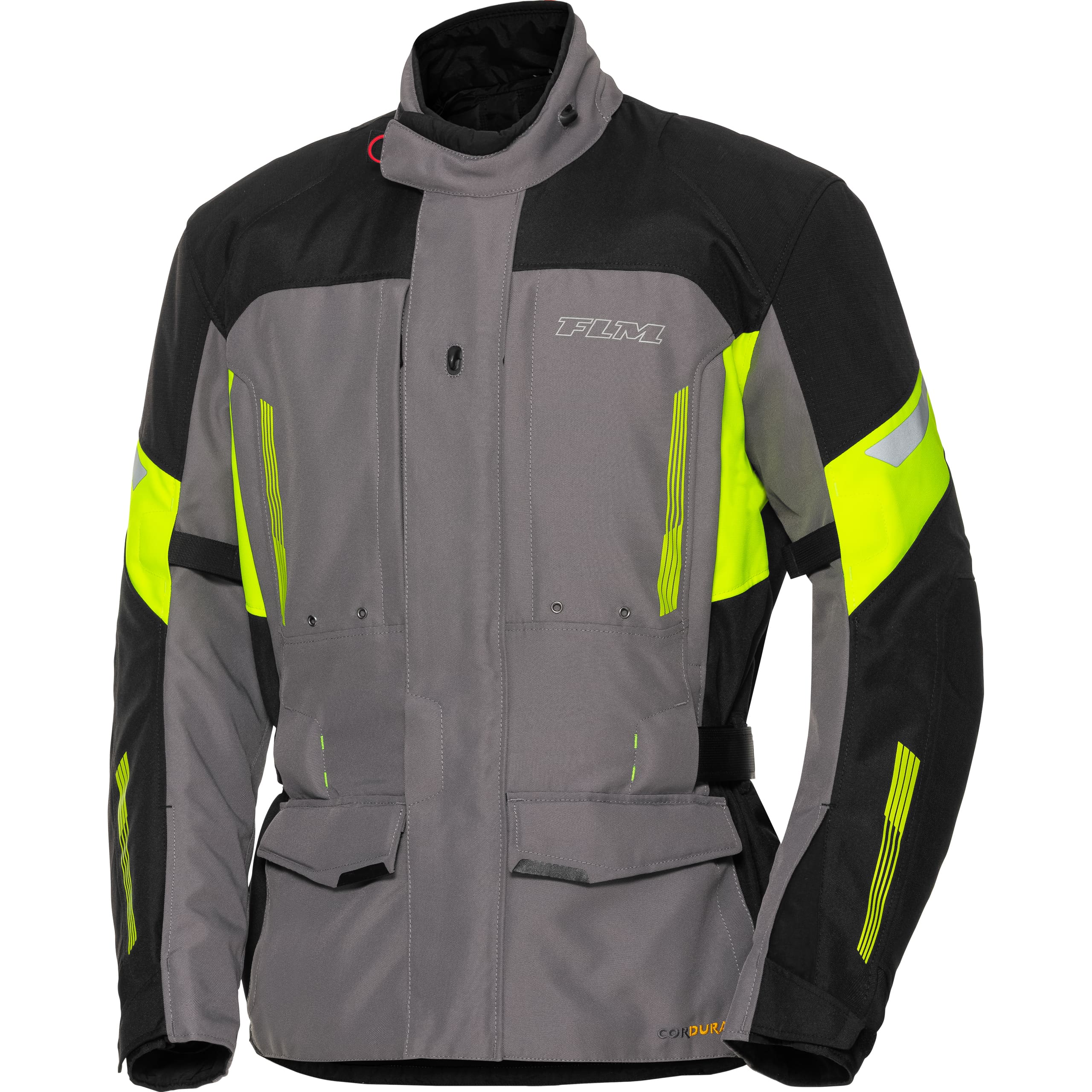 FLM Touren Textiljacke 3.0 gelb L - Motorradbekleidung - Motorradjacken