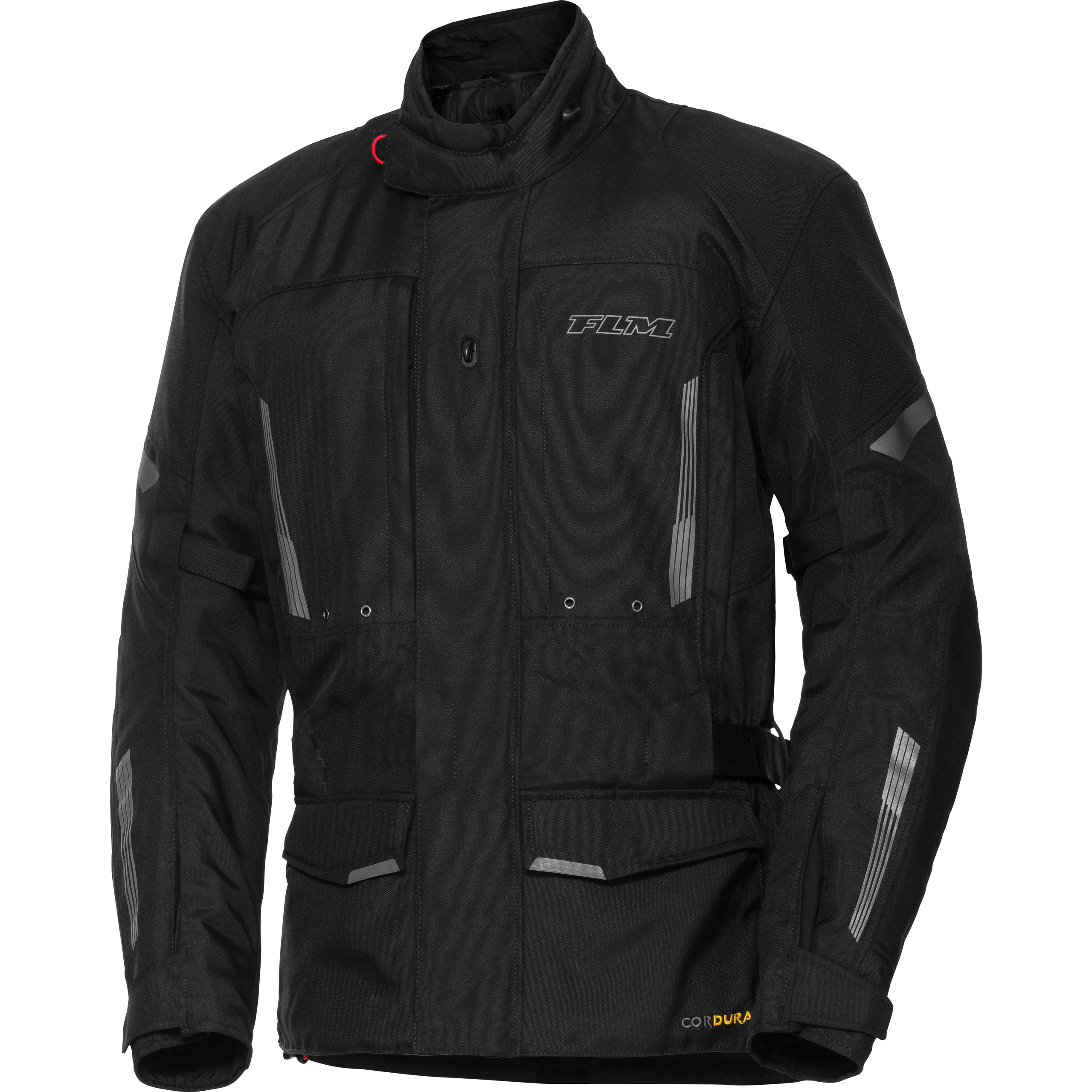 FLM Touren Textiljacke 3.0 schwarz 3XL (kurz) - Motorradbekleidung - Motorradjacken