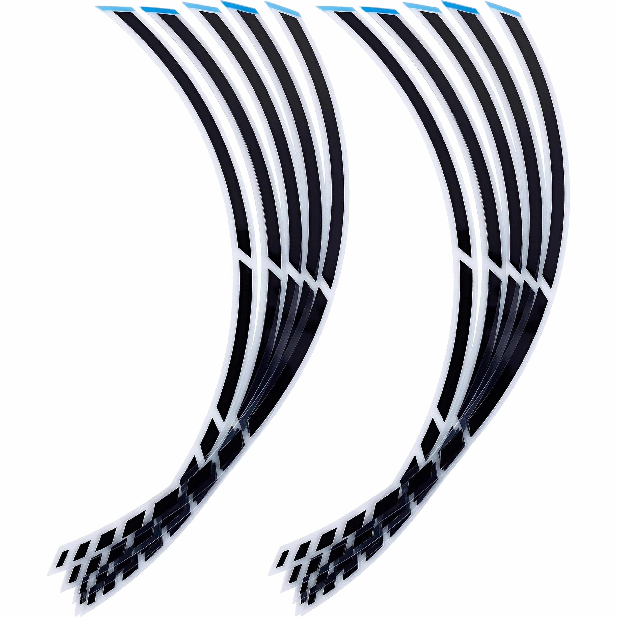 FOLIATEC Felgenzierstreifen Racing 7mm carbon strukturiert - Motorradteile & Ersatzteile - Reifen & Felgen