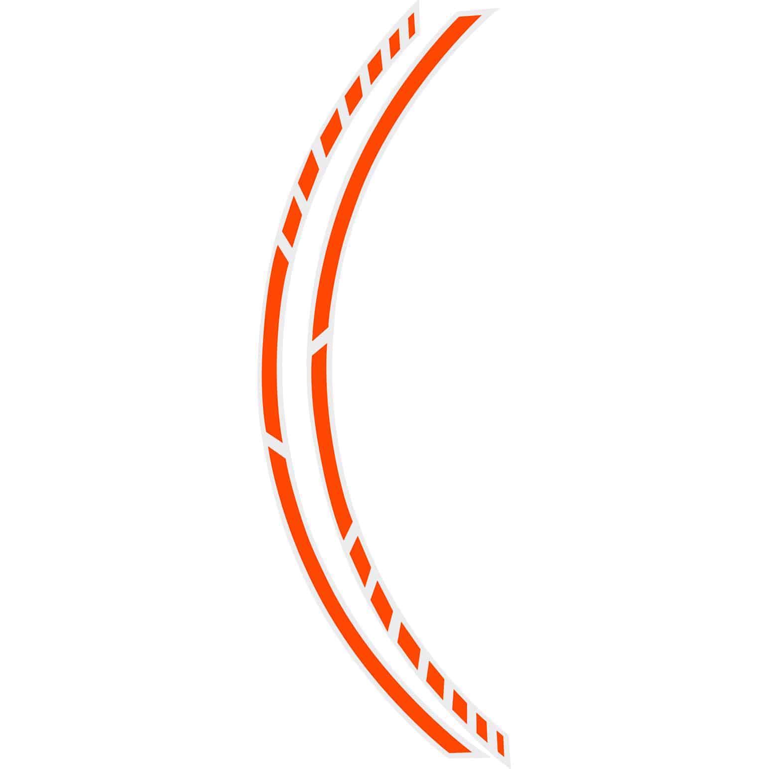 FOLIATEC Felgenzierstreifen Racing 7mm orange - Motorradteile & Ersatzteile - Reifen & Felgen