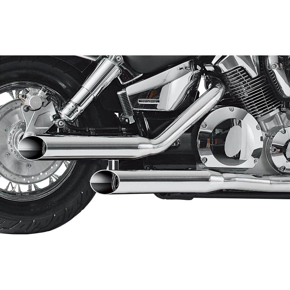Falcon Cromo-Line Auspuff 2-2 für Honda VT 600 C Shadow - Motorradteile & Ersatzteile - Auspuff