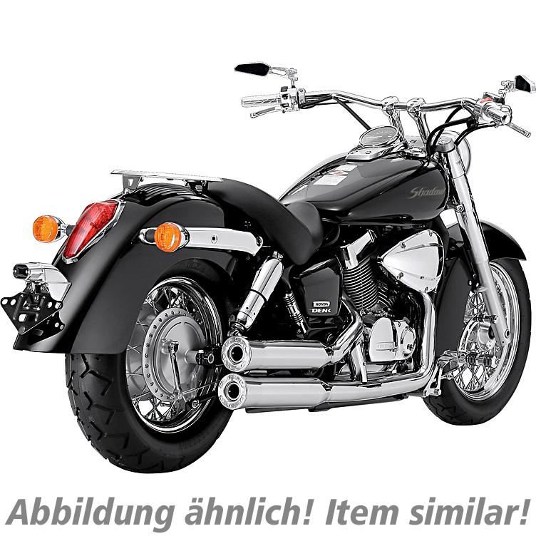 Falcon Double Groove Auspuff 2-2 686982 für Harley-Davidson poliert - Motorradteile & Ersatzteile - Auspuff