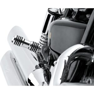 Falcon Round Style Beifahrerfußrasten für Suzuki VL/M 800 Intruder - Motorradteile & Ersatzteile - Fußrasten & Hebel