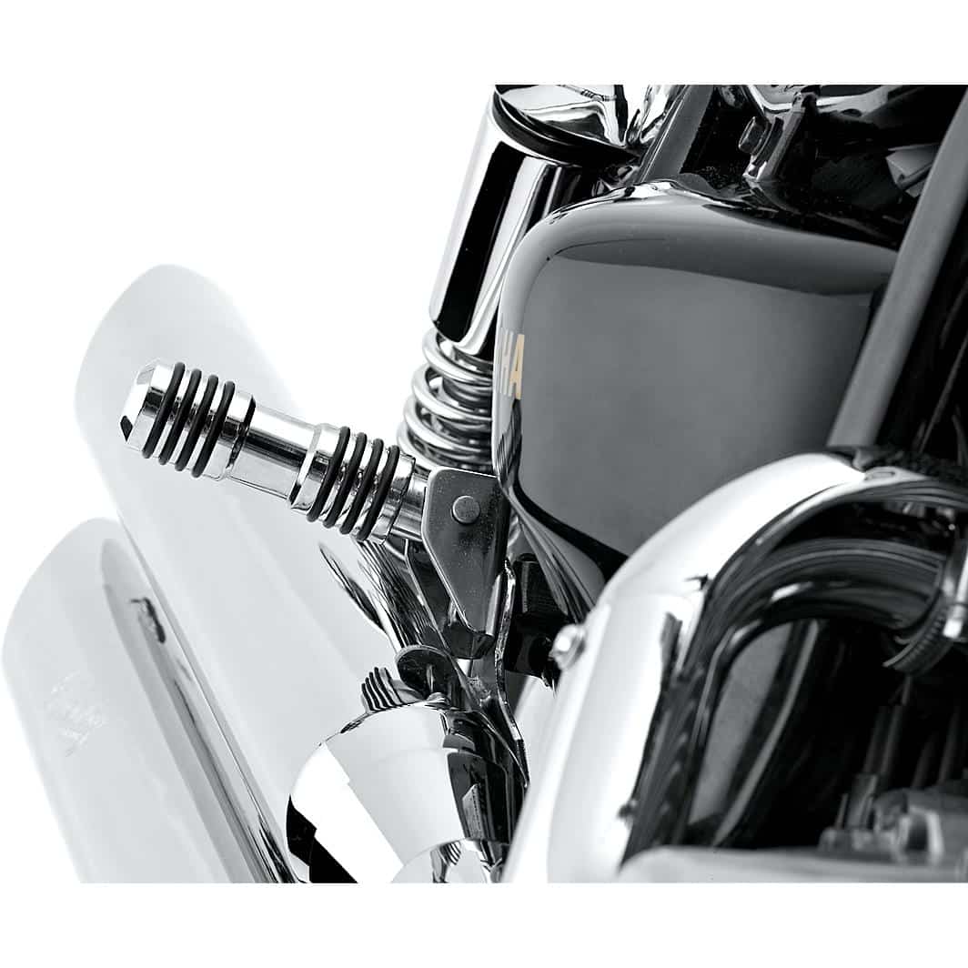 Falcon Round Style Beifahrerfußrasten für Suzuki VL/M 800 Intruder - Motorradteile & Ersatzteile - Fußrasten & Hebel