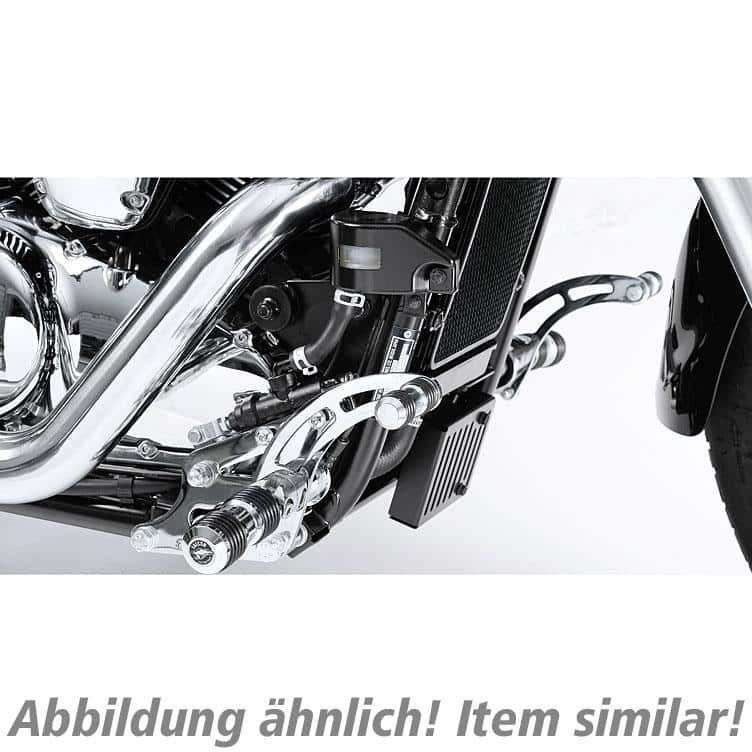 Falcon Round Style Fußrastenanlage +10cm für Suzuki LS 650 Savage - Motorradteile & Ersatzteile - Fußrasten & Hebel