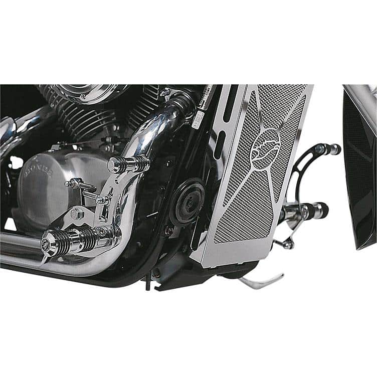 Falcon Round Style Fußrastenanlage +10cm für VT 750 C/2 Shadow RC44 - Motorradteile & Ersatzteile - Fußrasten & Hebel
