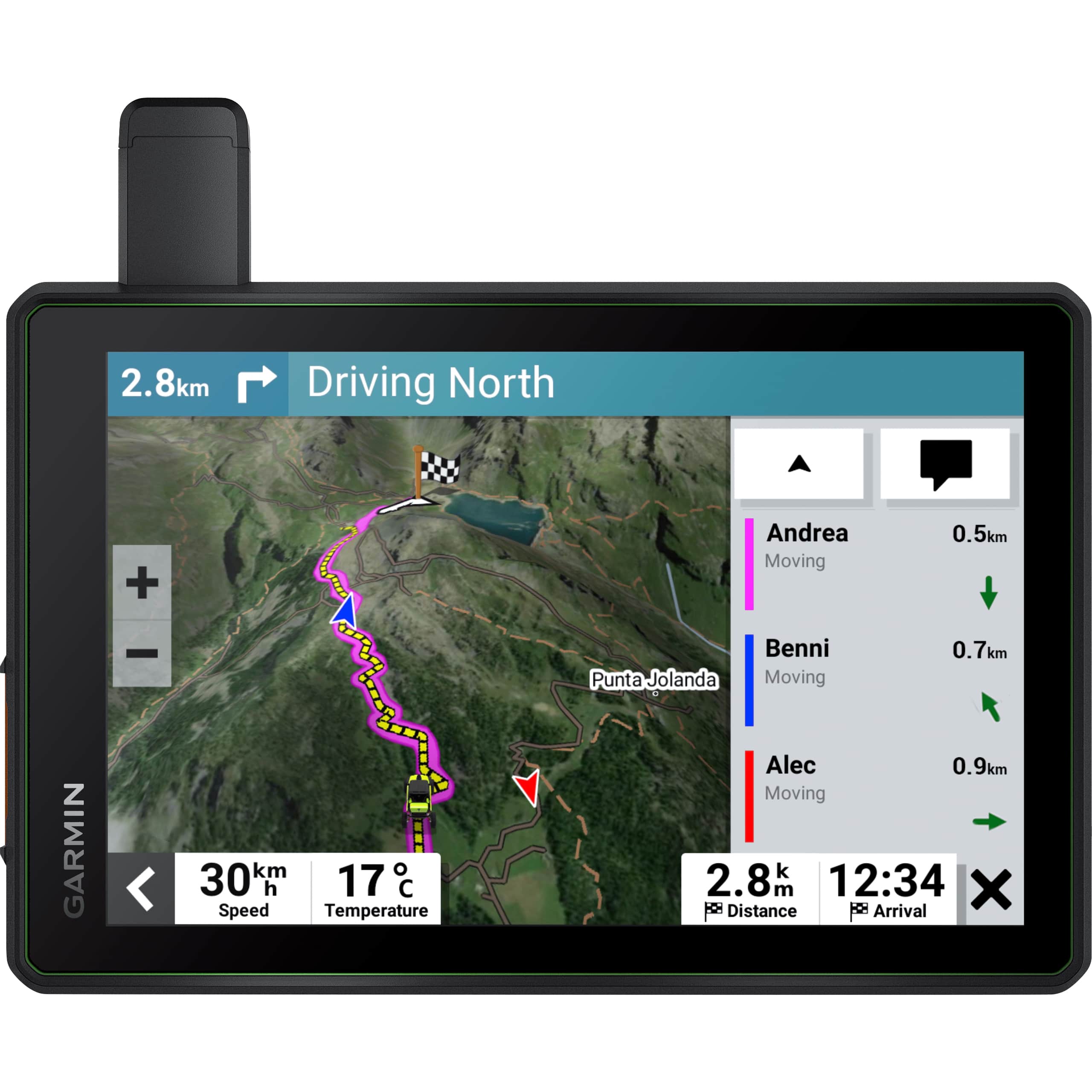 Garmin Tread® - SxS Edition 8" On-/Off-Road Navigationsgerät - Motorradzubehör - Multimedia