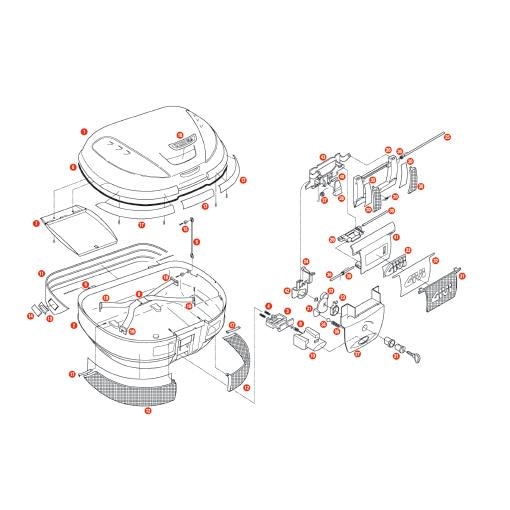 Givi Ersatzteil Elastikgurt Z633 für E52 - Motorradzubehör - Motorradgepäck