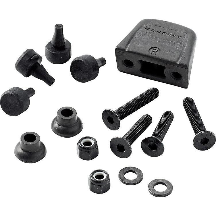 Givi Ersatzteil Kofferbefestigung E115F Monokey® Nase/Pilze/Gummi - Motorradzubehör - Motorradgepäck