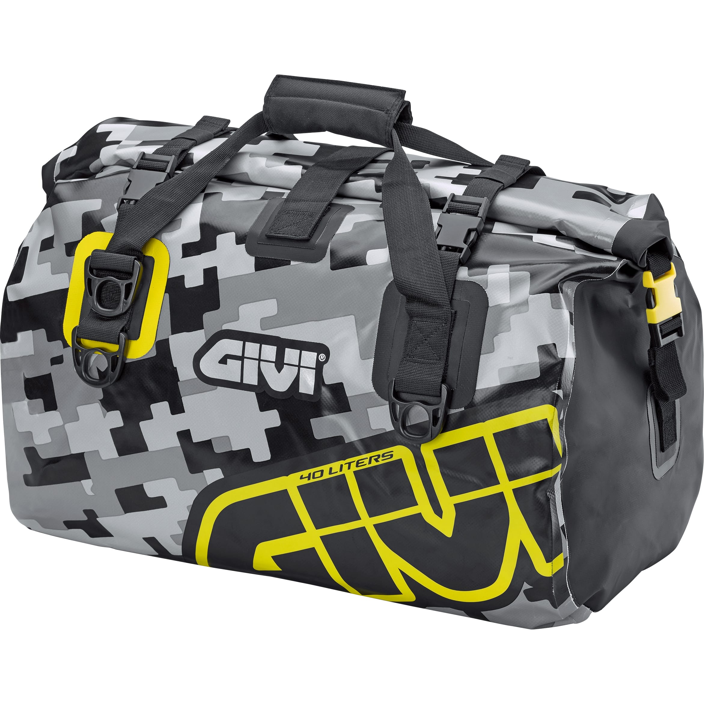 Givi Hecktasche/Gepäckrolle Easy Bag wasserdicht 40 Liter camoufl - Motorradzubehör - Motorradgepäck