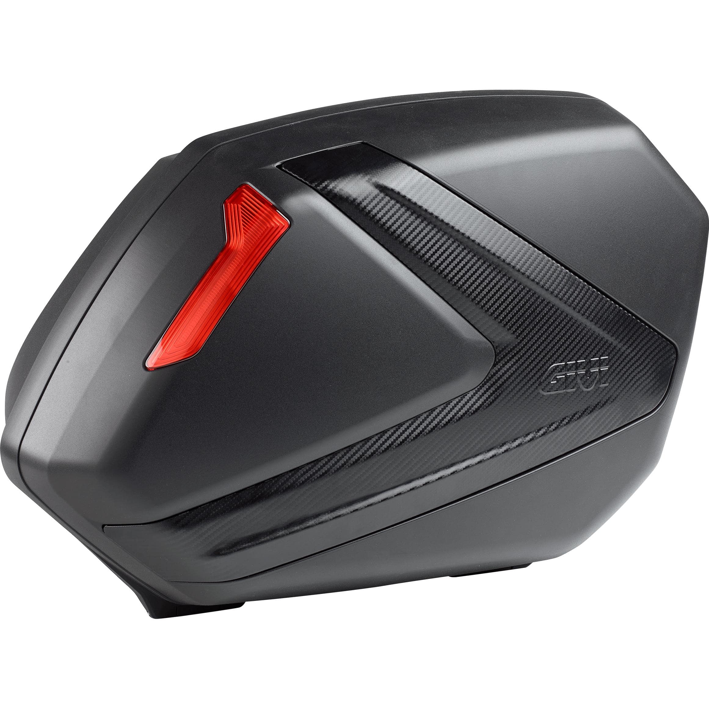 Givi Monokey® Side Seitenkofferpaar V37NN schwarz/carbonlook/rot - Motorradzubehör - Motorradgepäck
