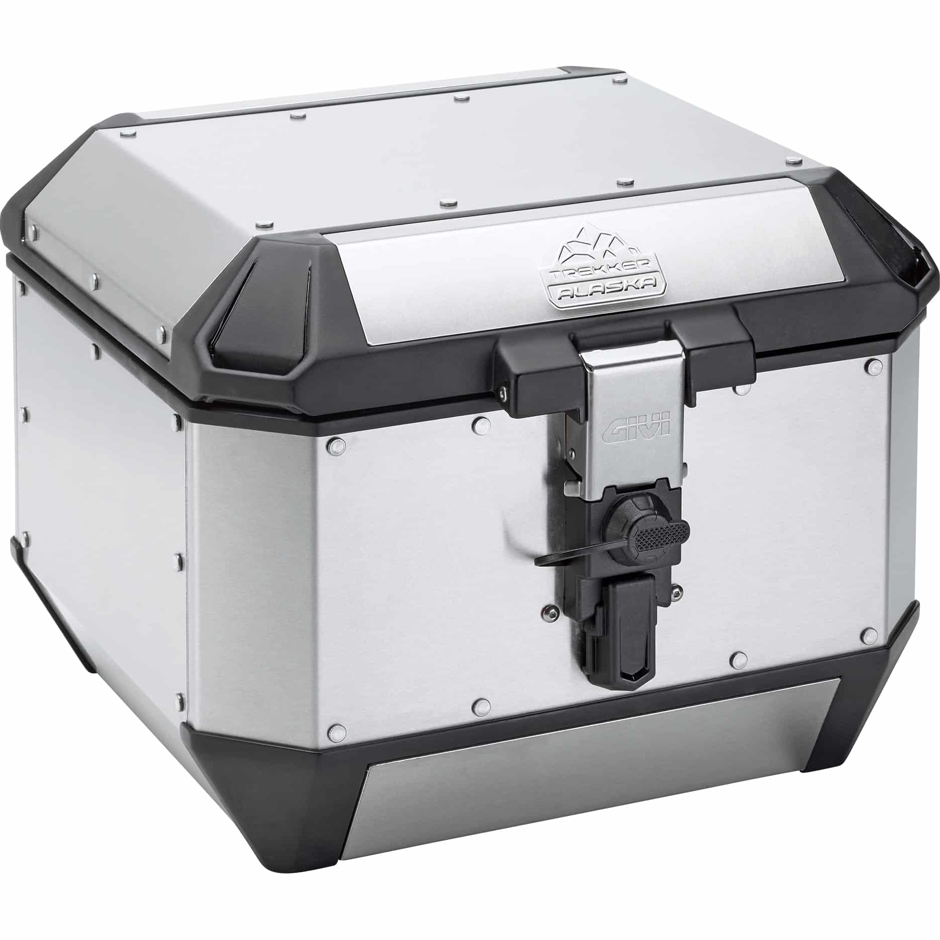 Givi Monokey® Topcase Alu Trekker Alaska 44 Liter ALA44A silber - Motorradzubehör - Motorradgepäck