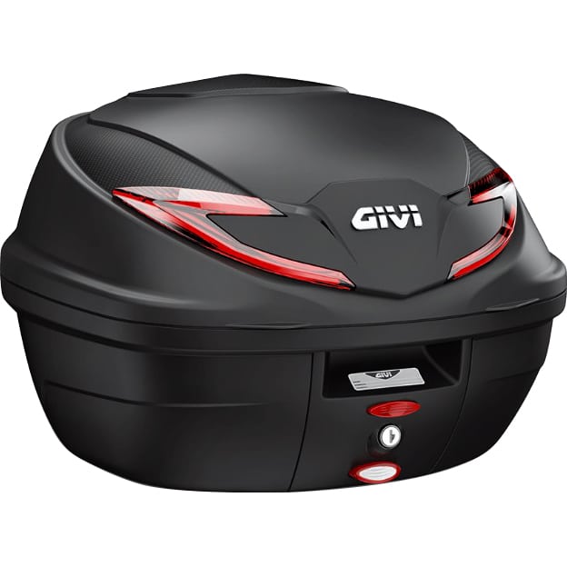 Givi Monolock® Topcase B360N2 schwarz/rot 36 Liter - Motorradzubehör - Motorradgepäck