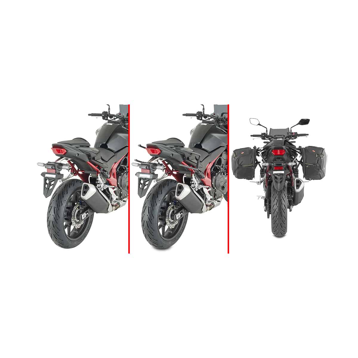 Givi Satteltaschenabstandshalter REMOVE-X abnehmbar TR1206 für Ho - Motorradzubehör - Motorradgepäck