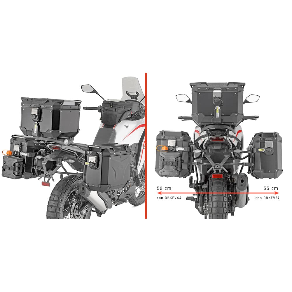 Givi Seitenträger Monokey® Cam-Side PLO9352CAM für X-Cape 700 - Motorradzubehör - Motorradgepäck