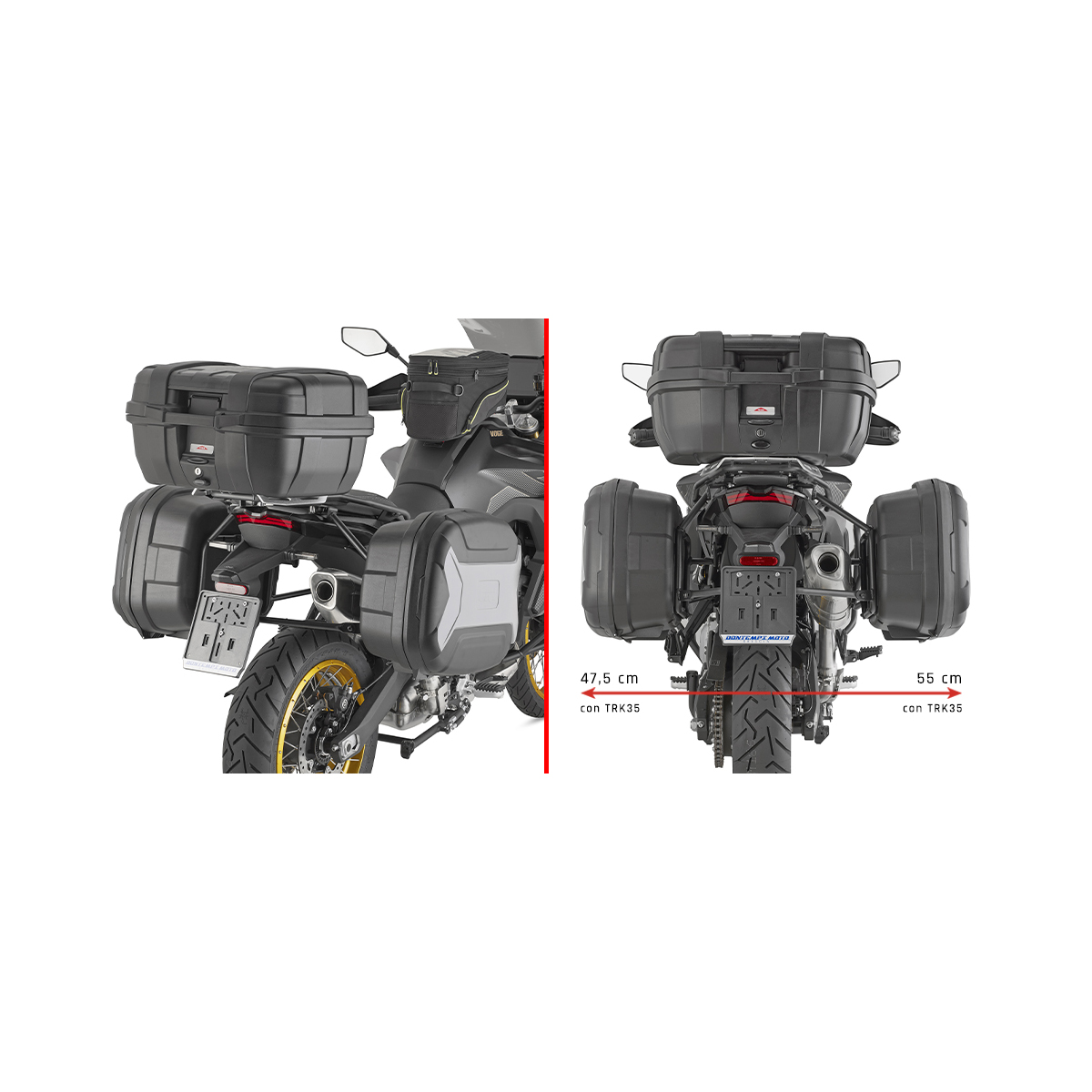 Givi Seitenträger Monokey® PLO9260MK für Voge 900 DSX 2024- - Motorradzubehör - Motorradgepäck