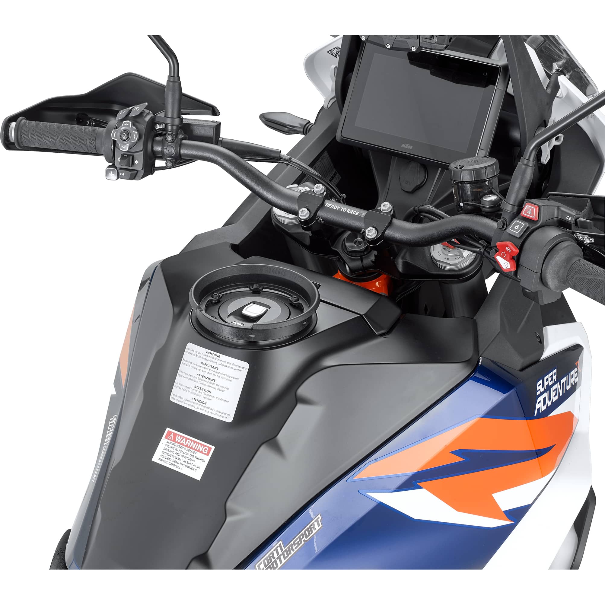 Givi Tanklock Adapter BF59 für KTM 1290 Adventure S/R 2021- - Motorradzubehör - Motorradgepäck