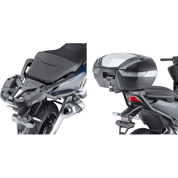 Givi Topcaseträger Monorack FZ ohne Querplatte 1186FZ für Honda - Motorradzubehör - Motorradgepäck