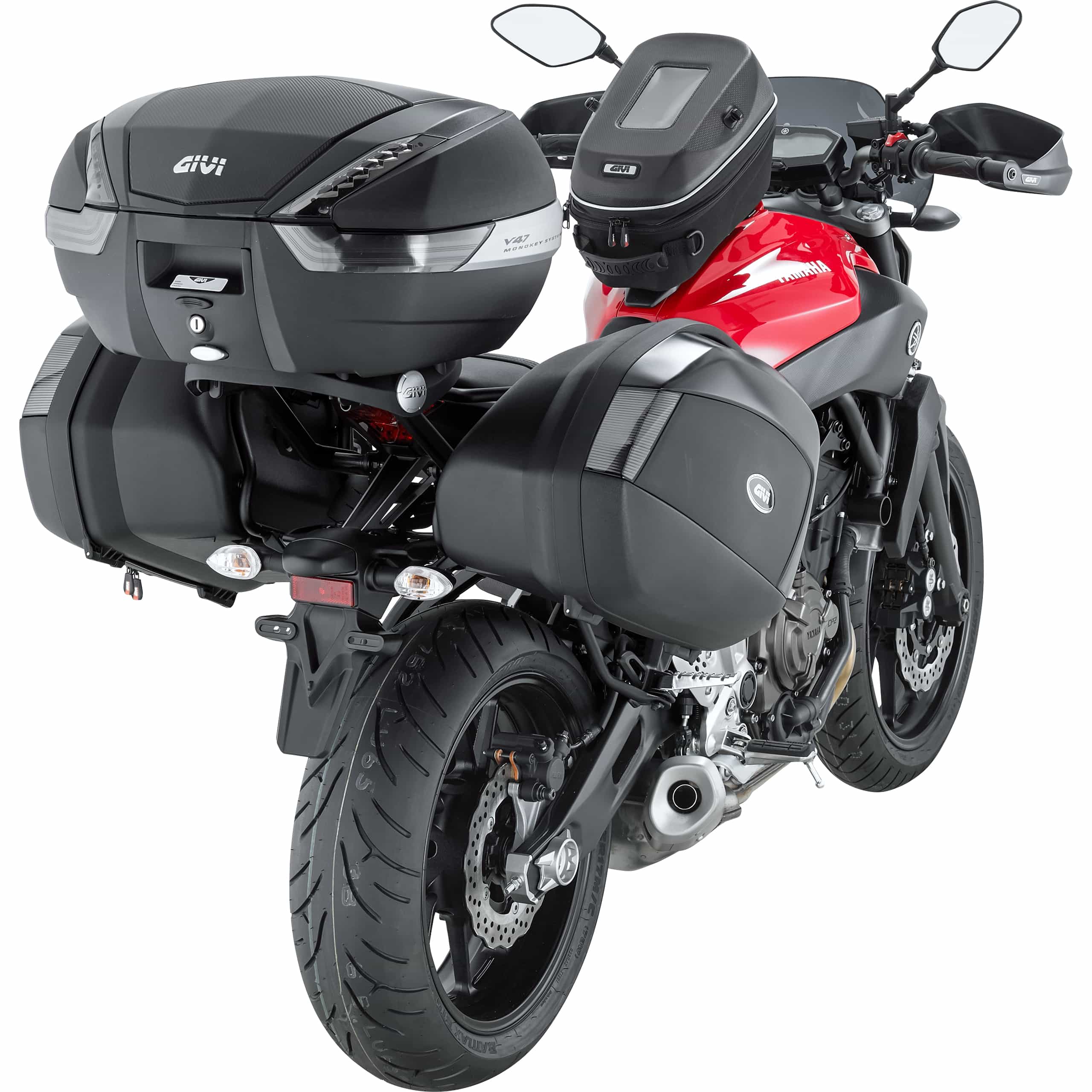Givi Topcaseträger Monorack FZ ohne Querplatte 2118FZ für Yamaha - Motorradzubehör - Motorradgepäck