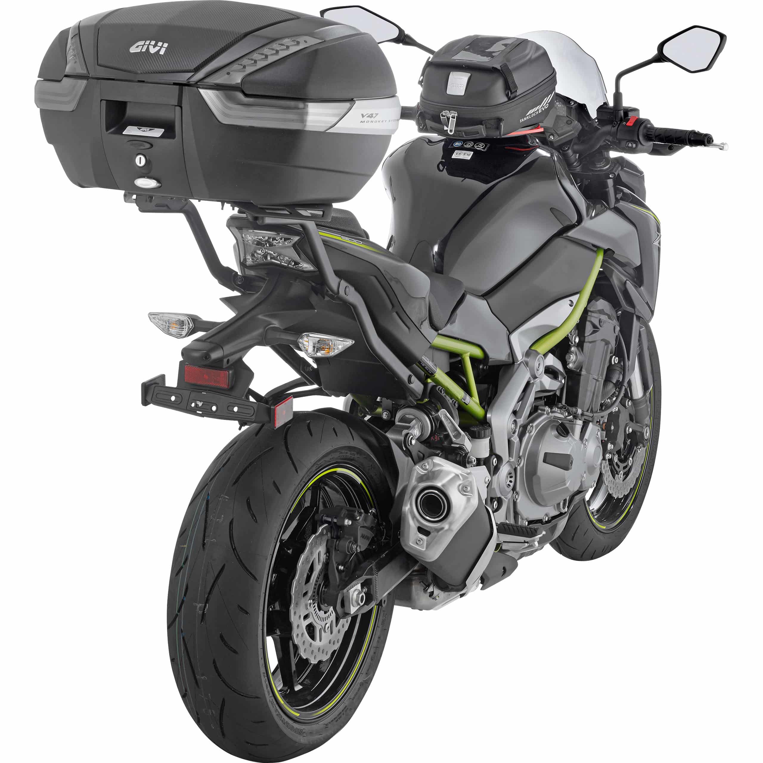 Givi Topcaseträger Monorack FZ ohne Querplatte 4118FZ für Kawasak - Motorradzubehör - Motorradgepäck