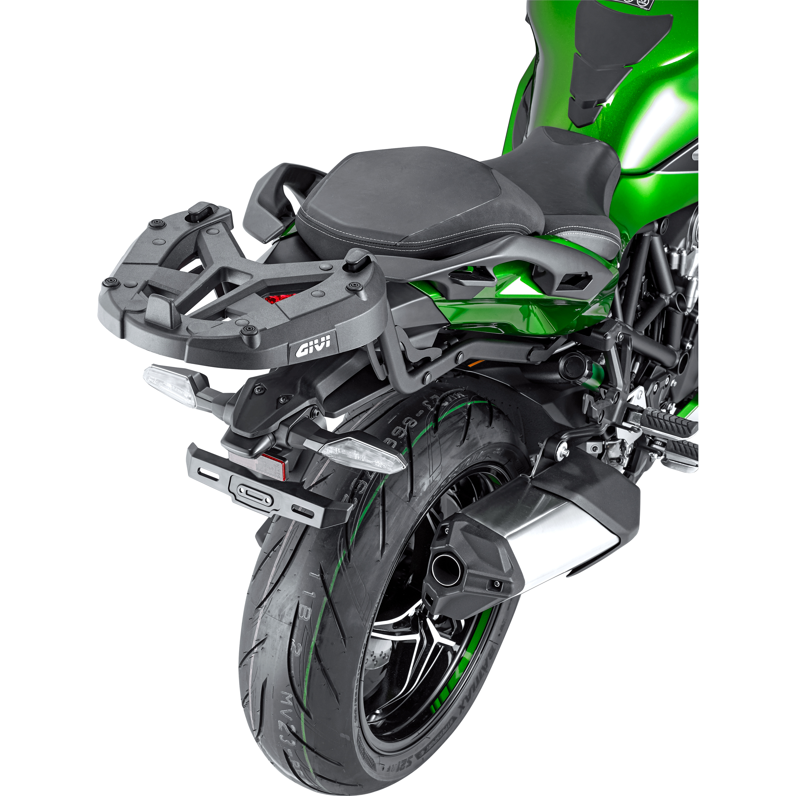 Givi Topcaseträger Monorack FZ ohne Querplatte 4123FZ für Kawasak - Motorradzubehör - Motorradgepäck