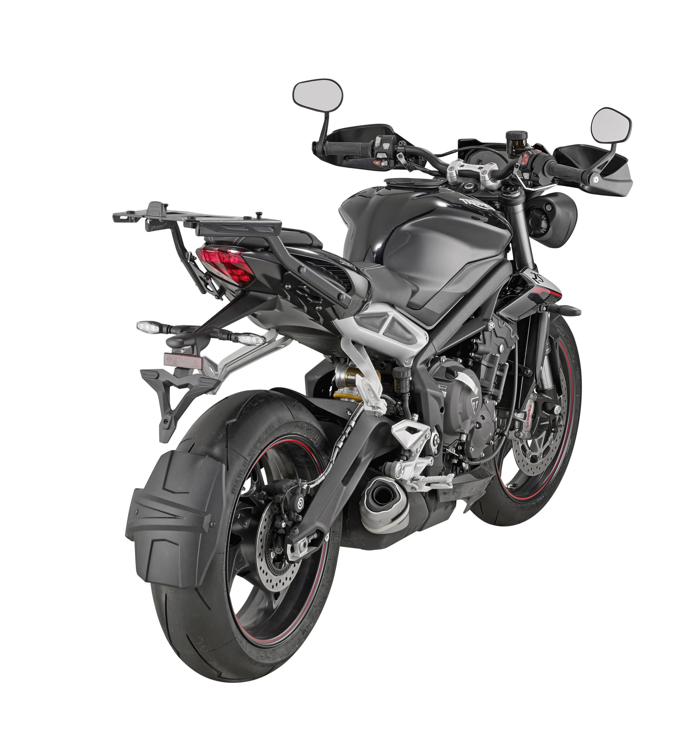 Givi Topcaseträger Monorack FZ ohne Querplatte 6412FZ für Triumph - Motorradzubehör - Motorradgepäck