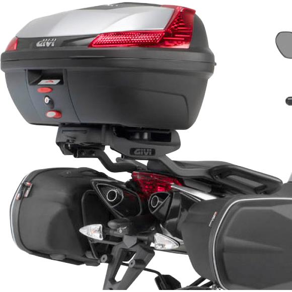 Givi Topcaseträger Monorack FZ ohne Querplatte 6702FZ für Aprilia - Motorradzubehör - Motorradgepäck