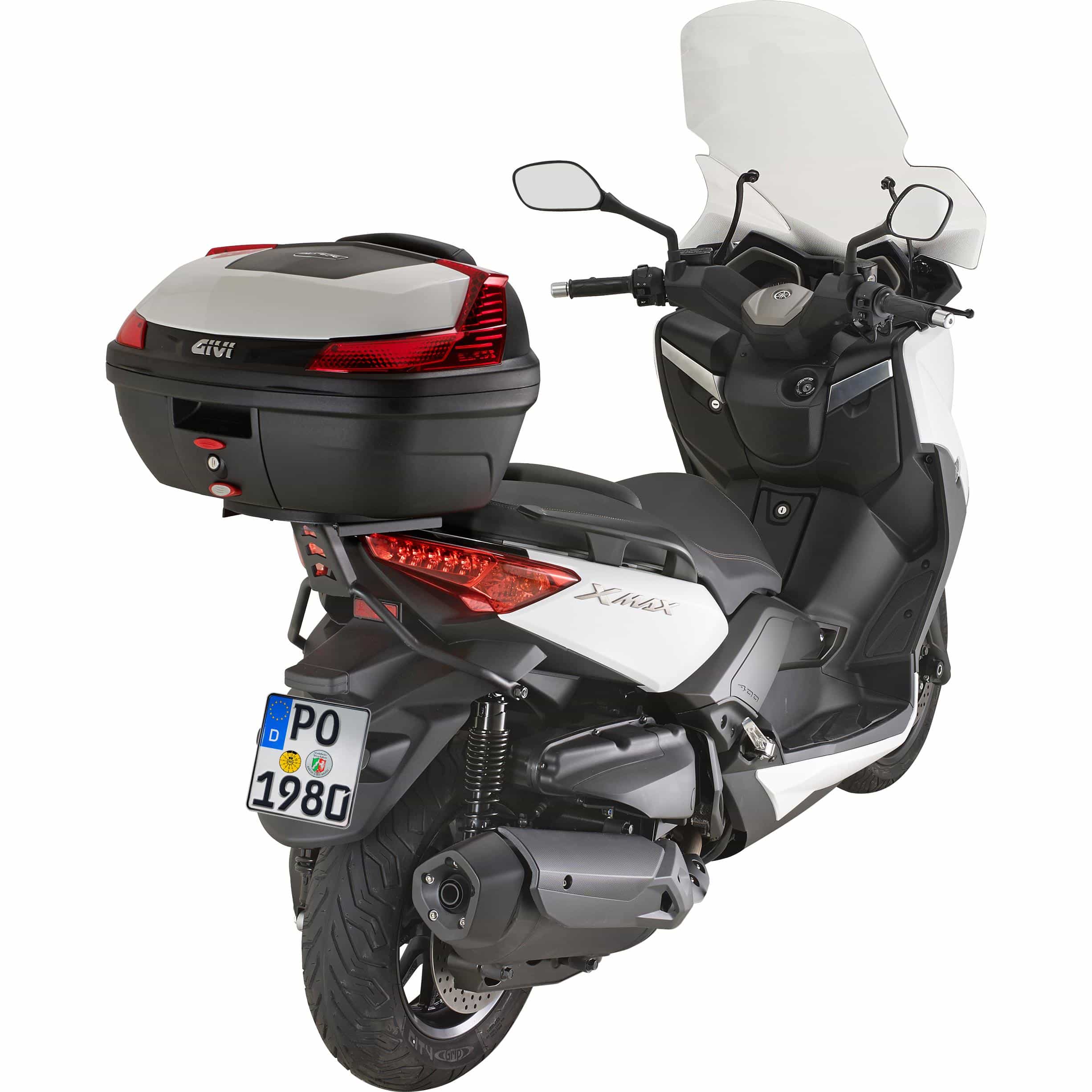 Givi Topcaseträger für Universalplatte SR2111M für X-max 400 13-1 - Motorradzubehör - Motorradgepäck
