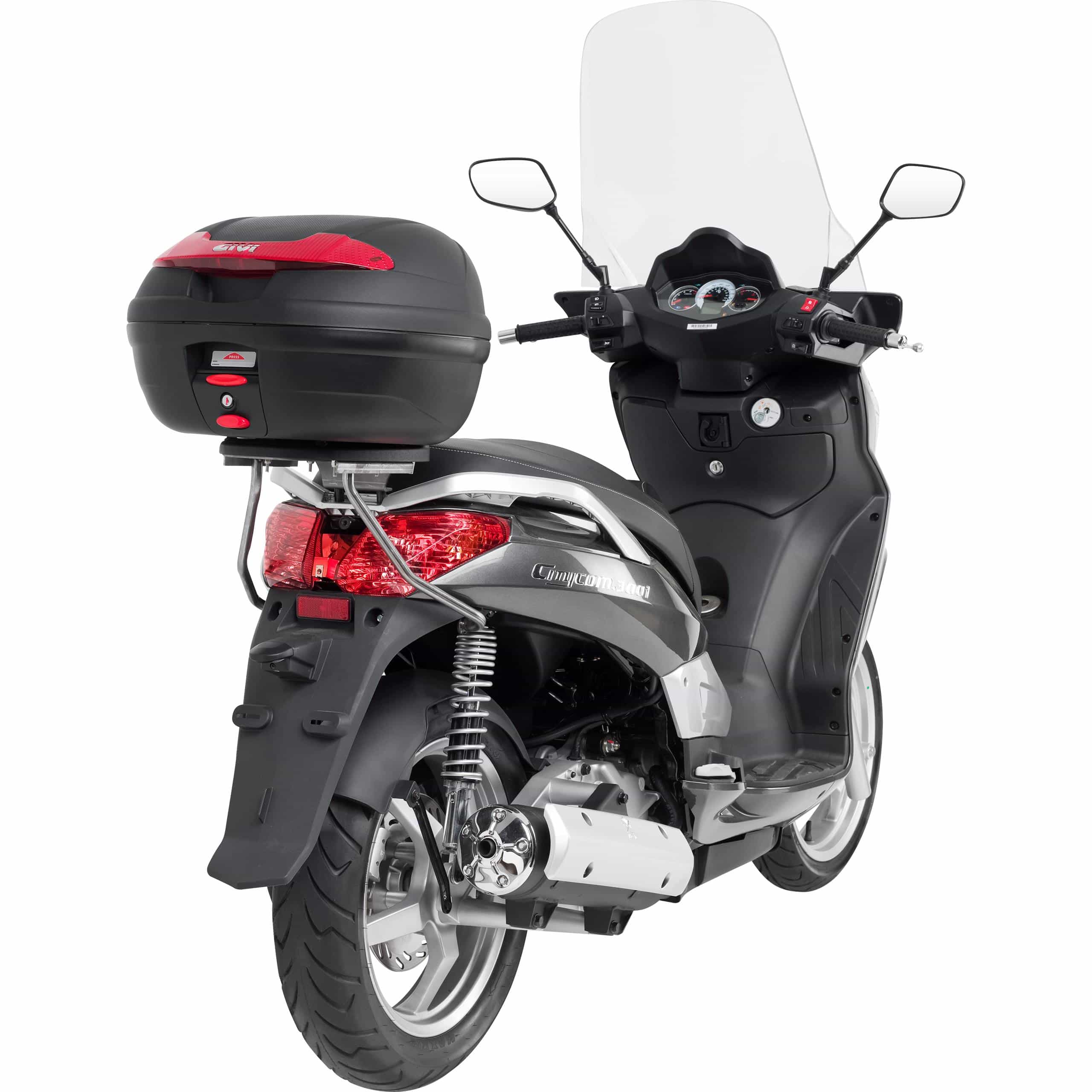 Givi Topcaseträger für Universalplatte SR231M für SYM Citycom 300 - Motorradzubehör - Motorradgepäck