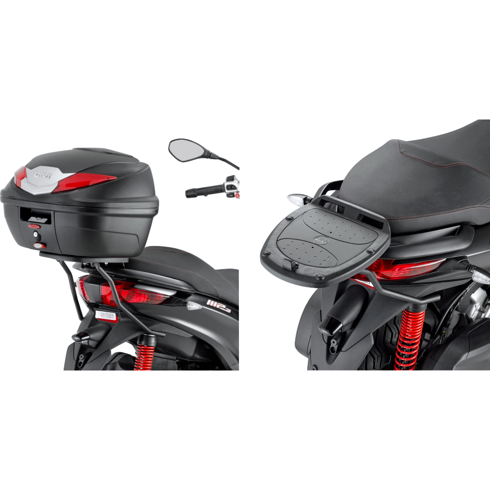 Givi Topcaseträger für Universalplatte SR5600M für MP3 Yourban/hp - Motorradzubehör - Motorradgepäck